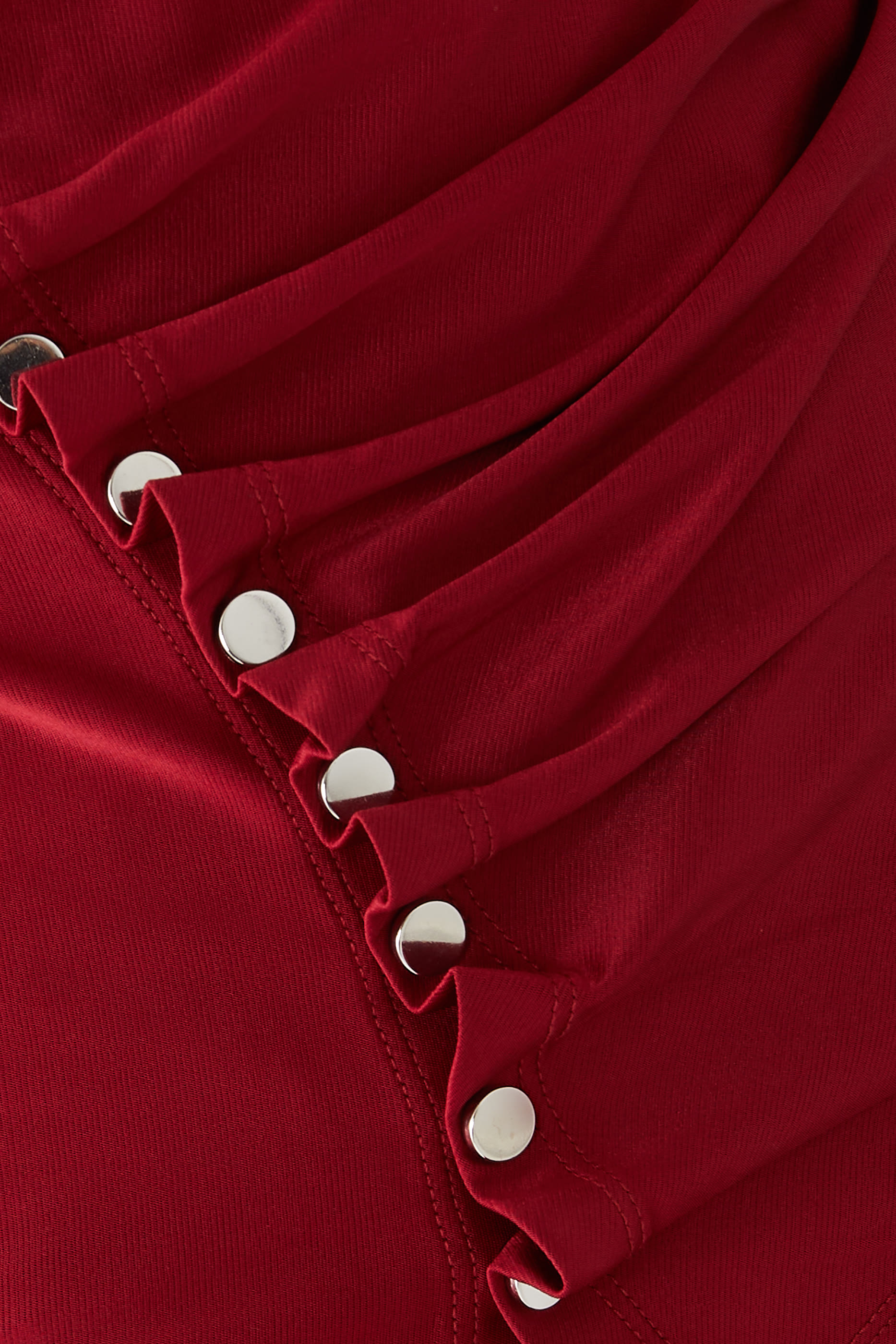 Short Sleeves Draped Top