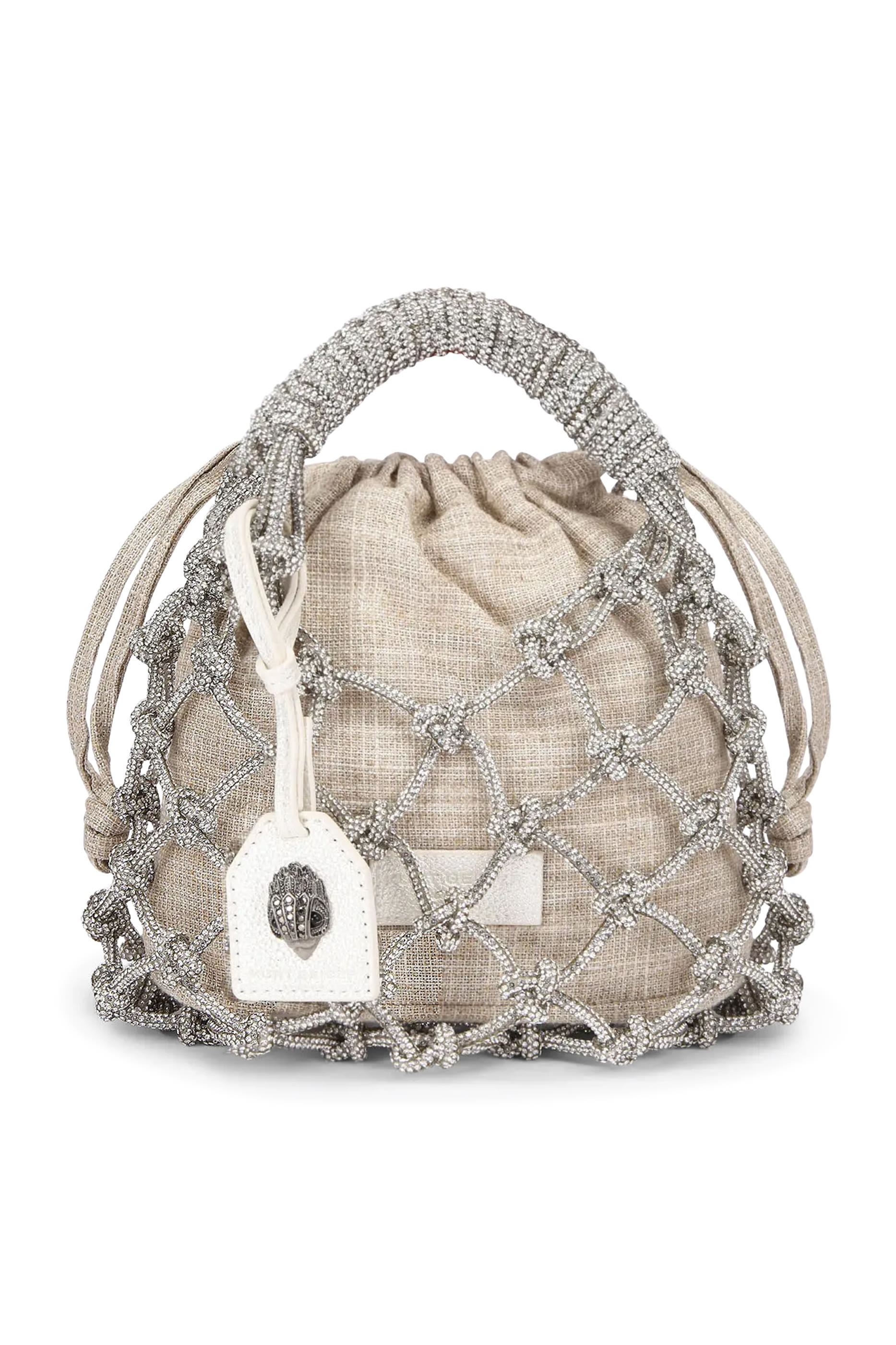 Small Crystal Macram&eacute; Bag