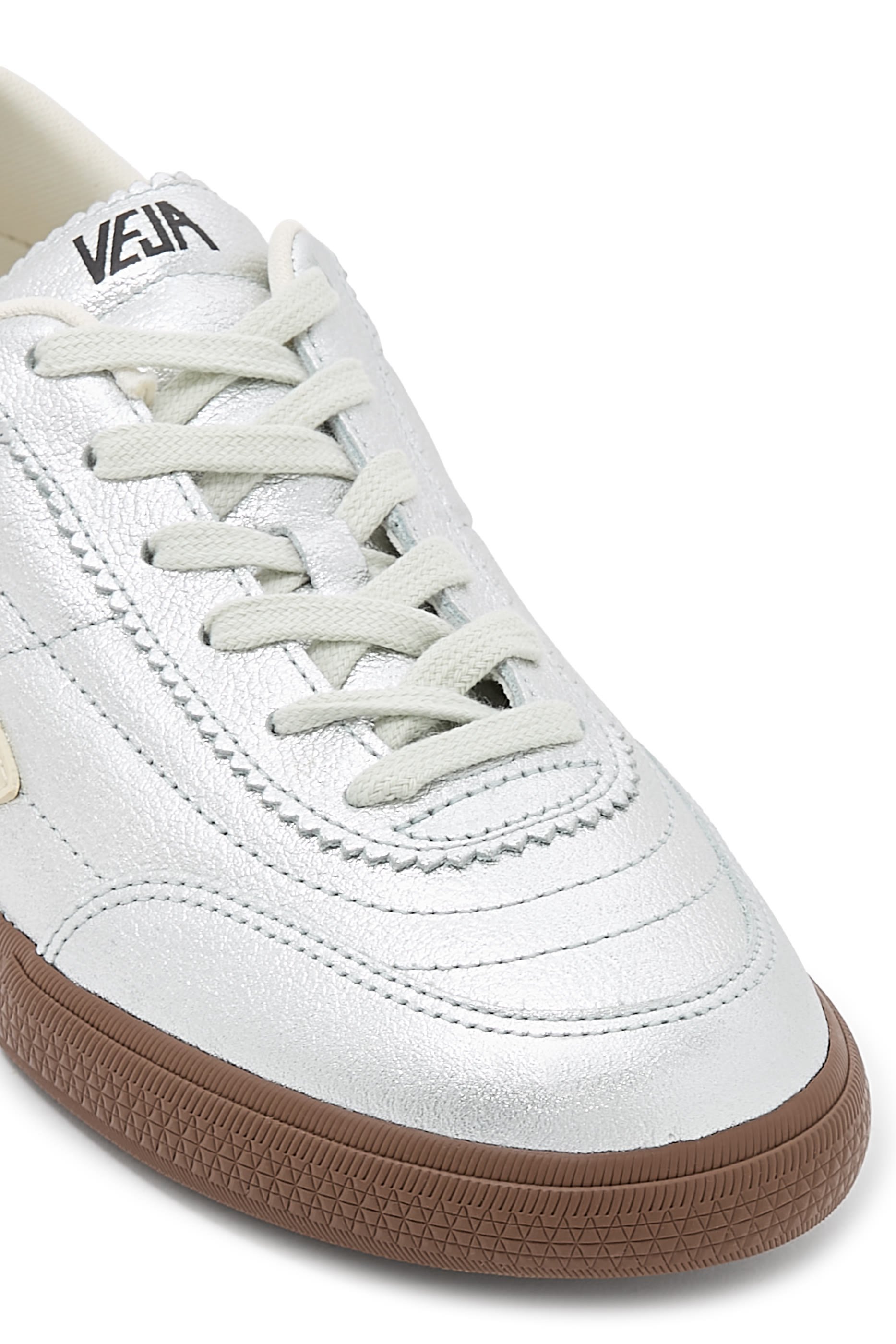  Panenka Metallic Leather Sneakers 