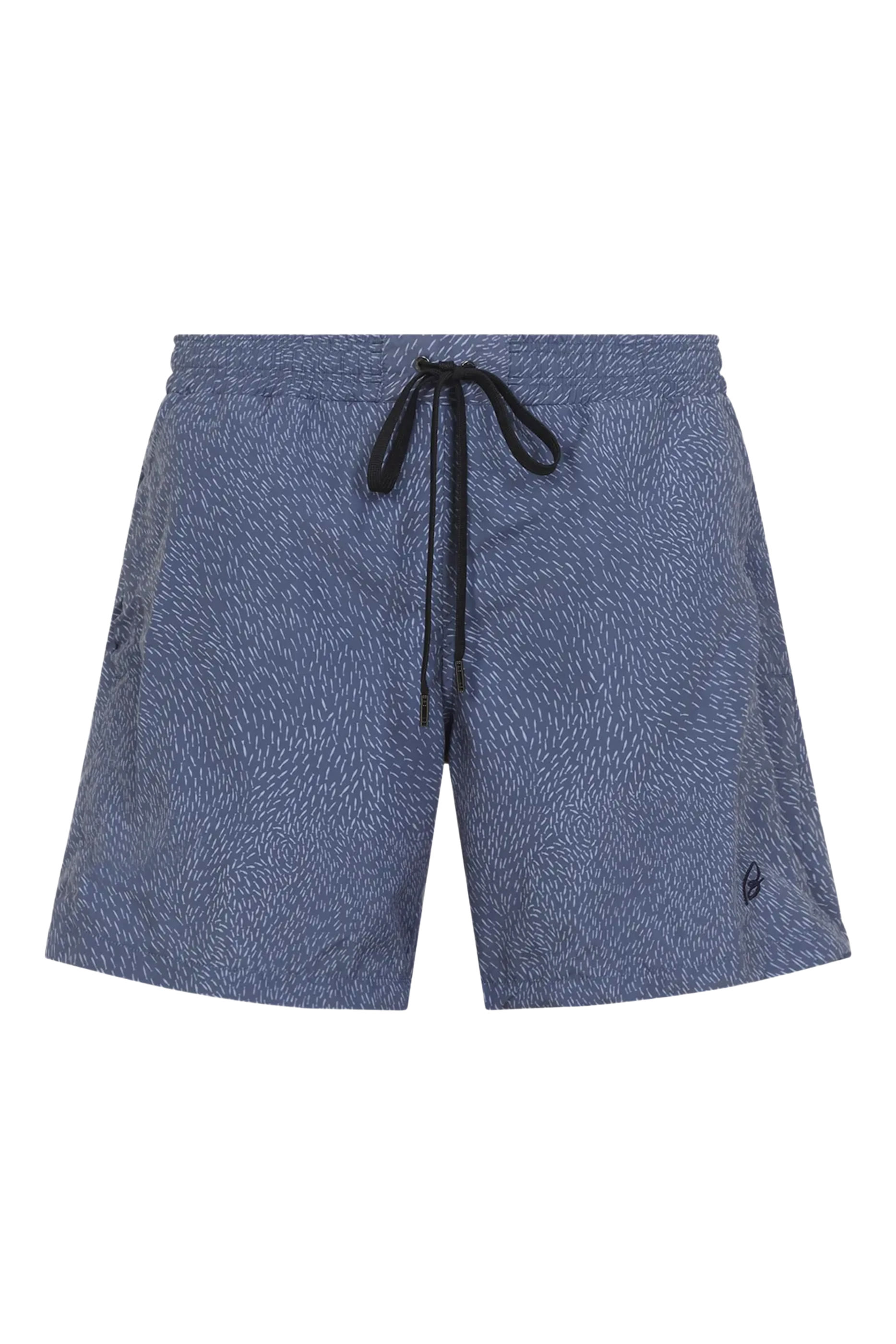 Printed Drawstring Swim Shorts
