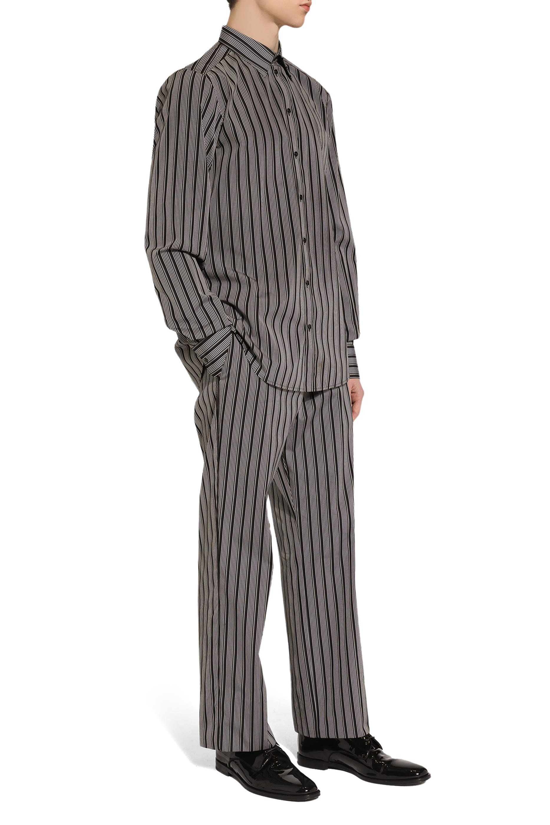 Striped Poplin Shirt