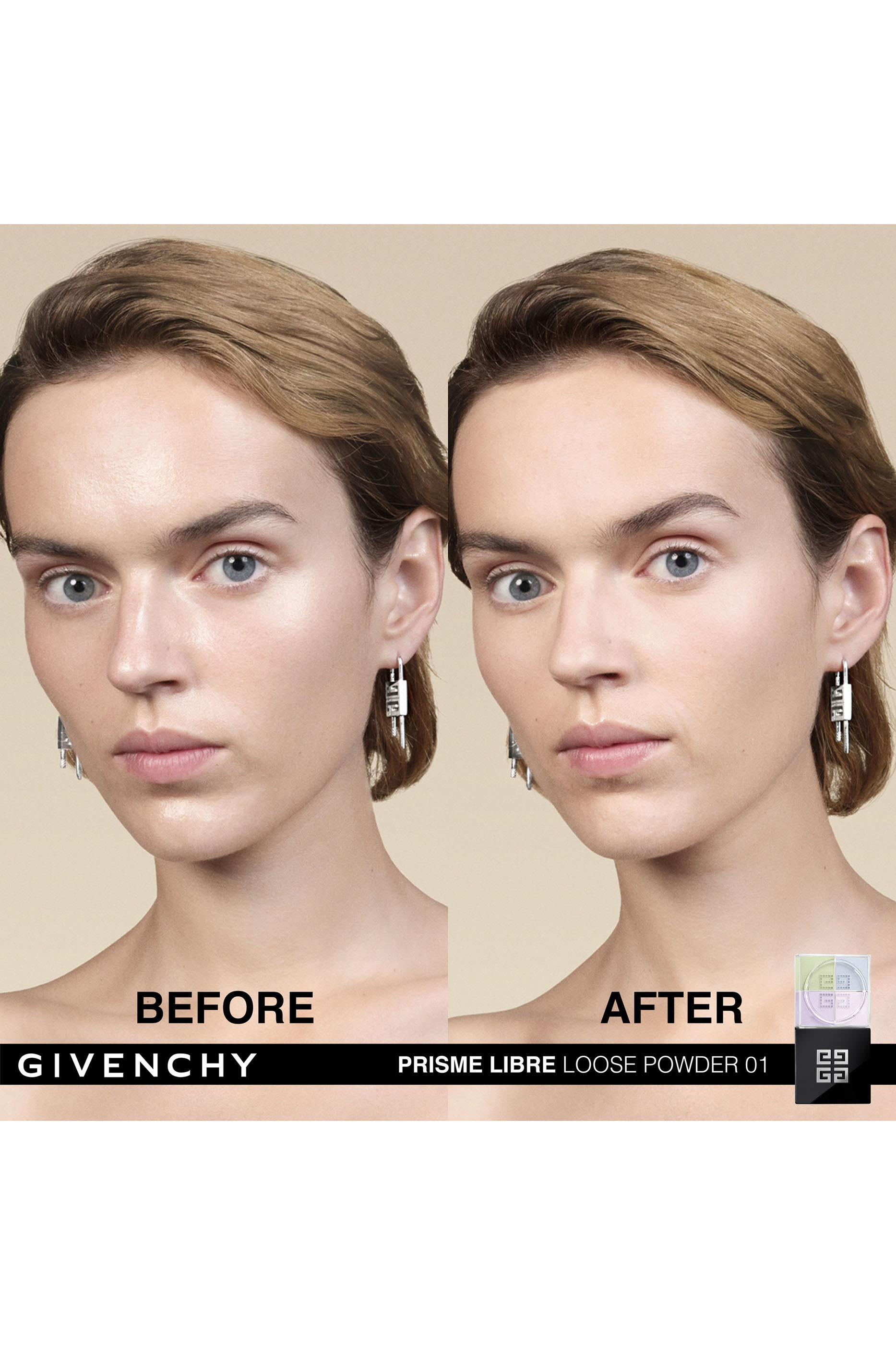 Prisme Libre Loose Powder, 4-color Loose Setting and Finishing Powder&nbsp;