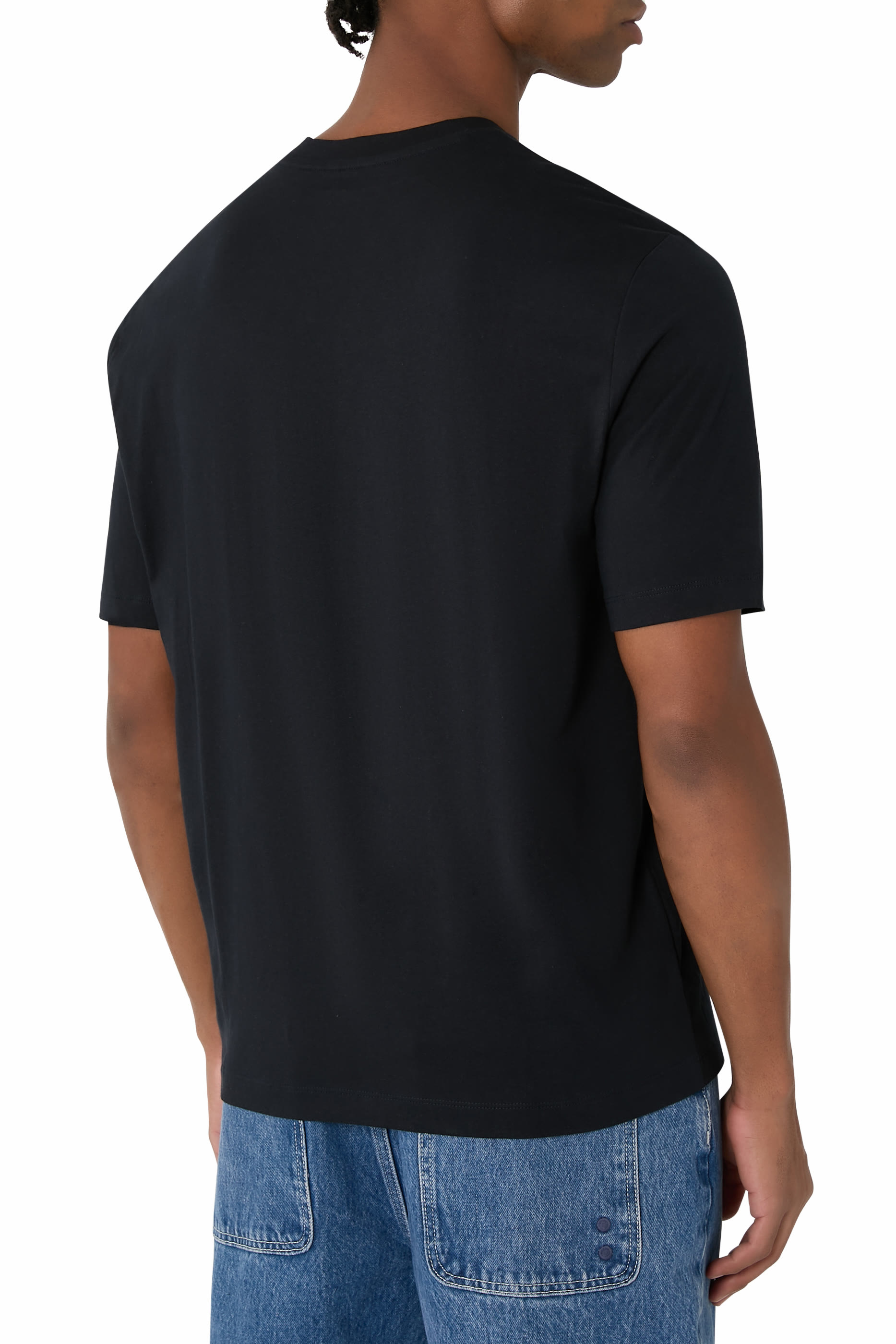 Logo Execution Side Chest Print T-Shirt