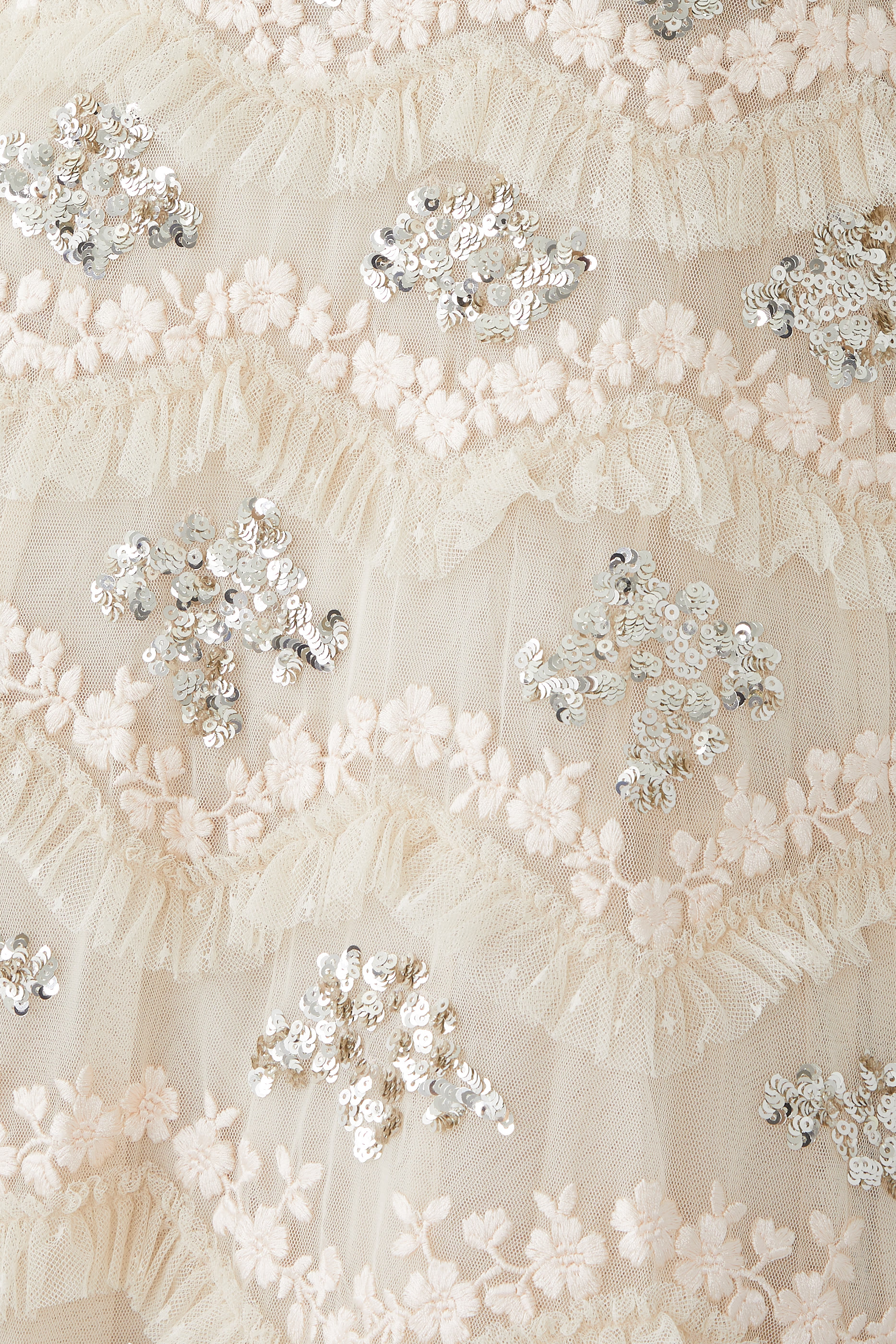 Daisy Wave Ankle Gown