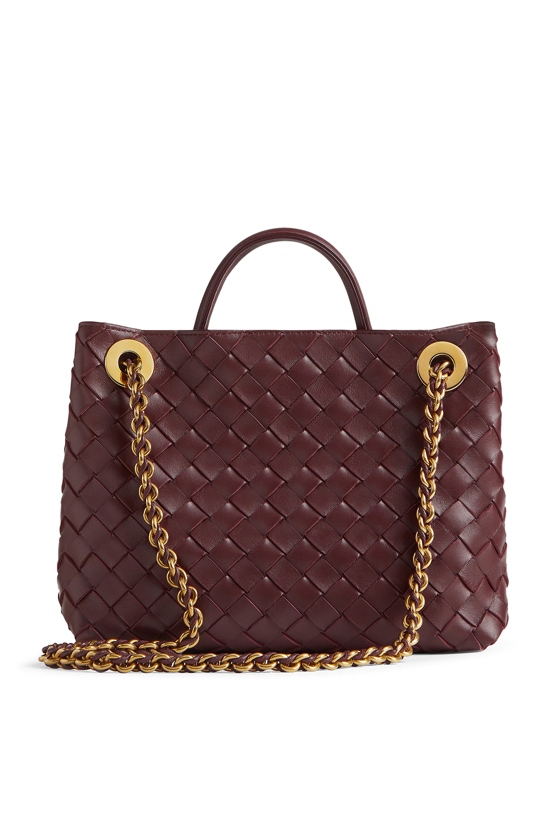 Small Andiamo Chain Top-Handle Bag