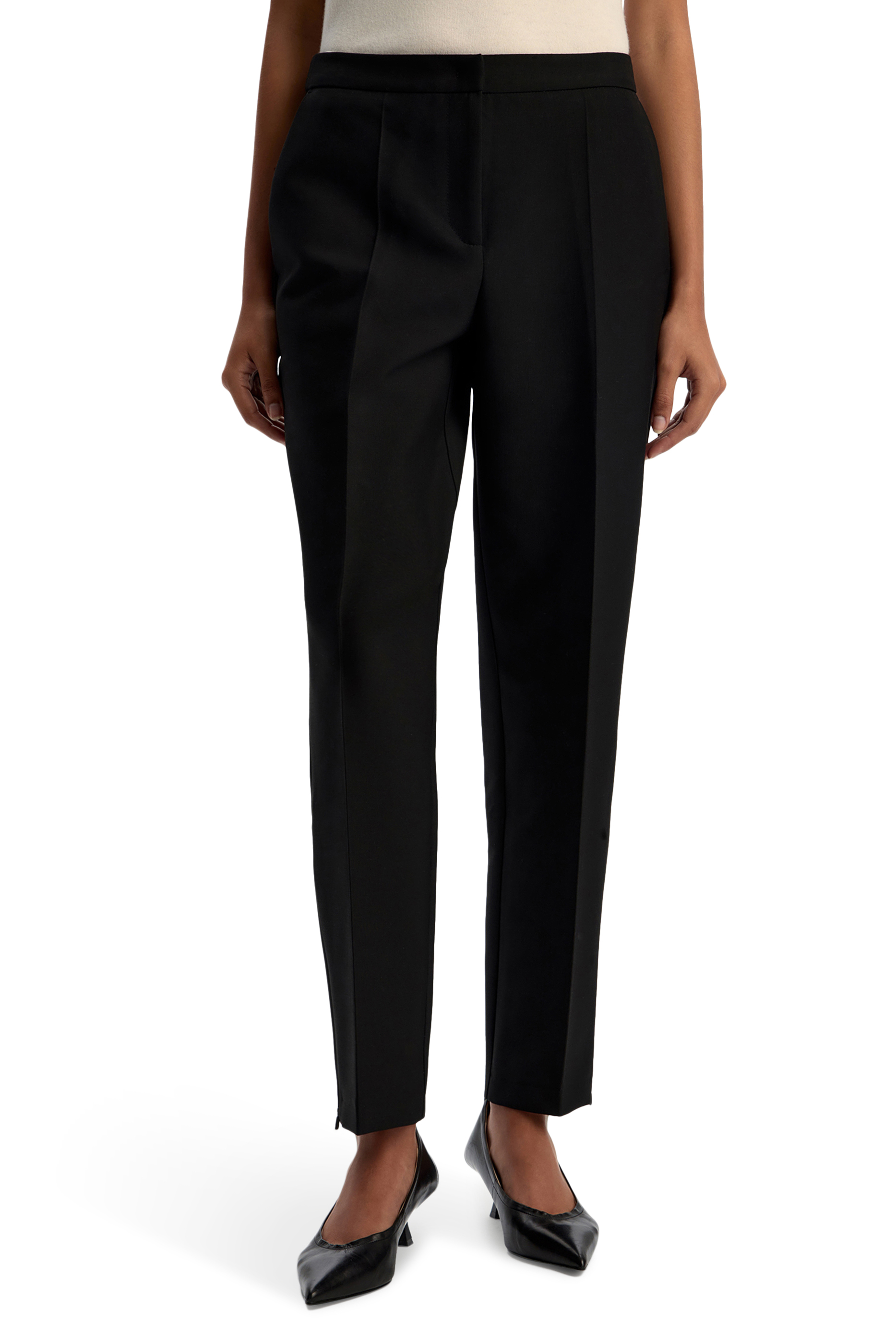  Zip-Detail Trousers
