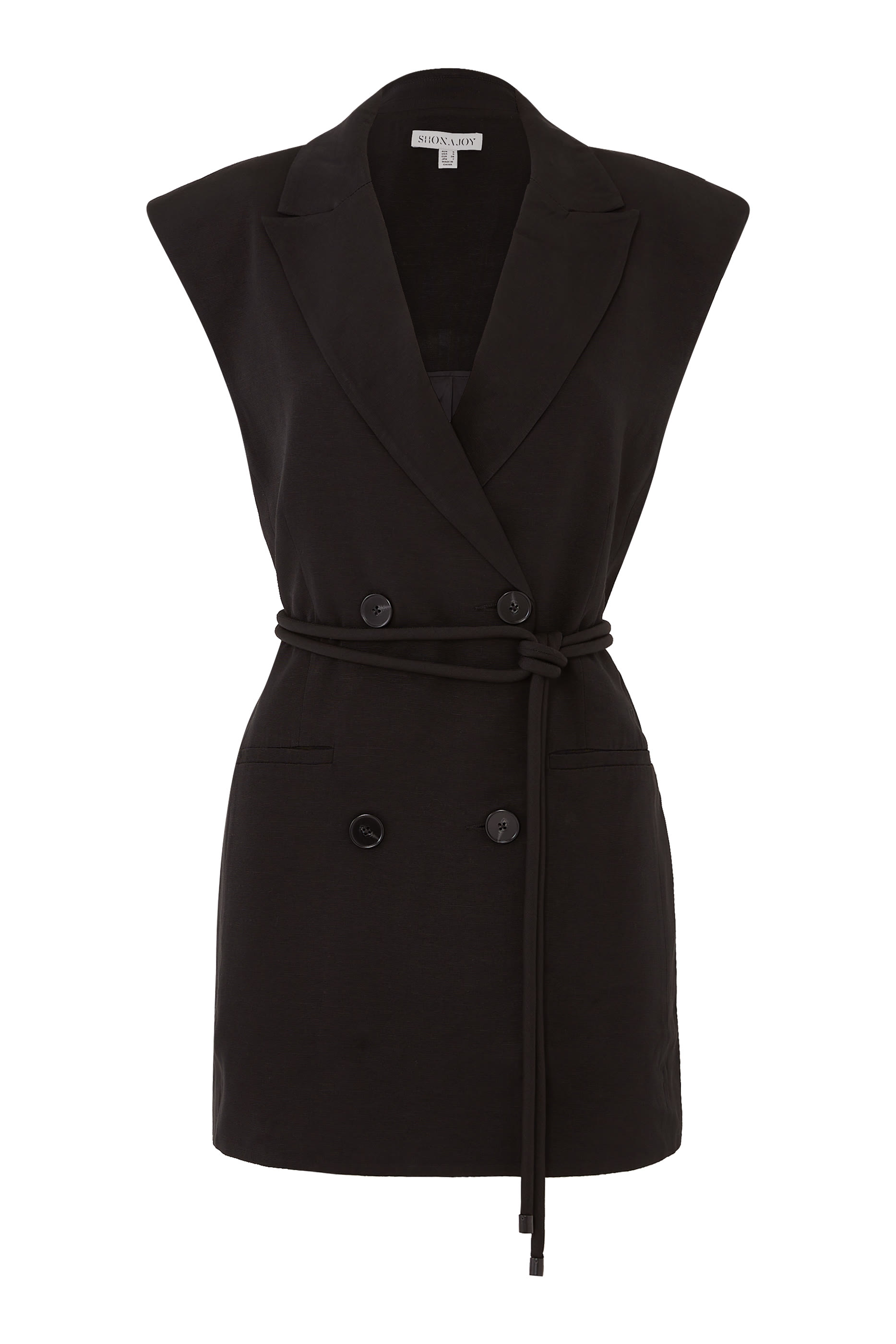 Vento Sleeveless Blazer Dress