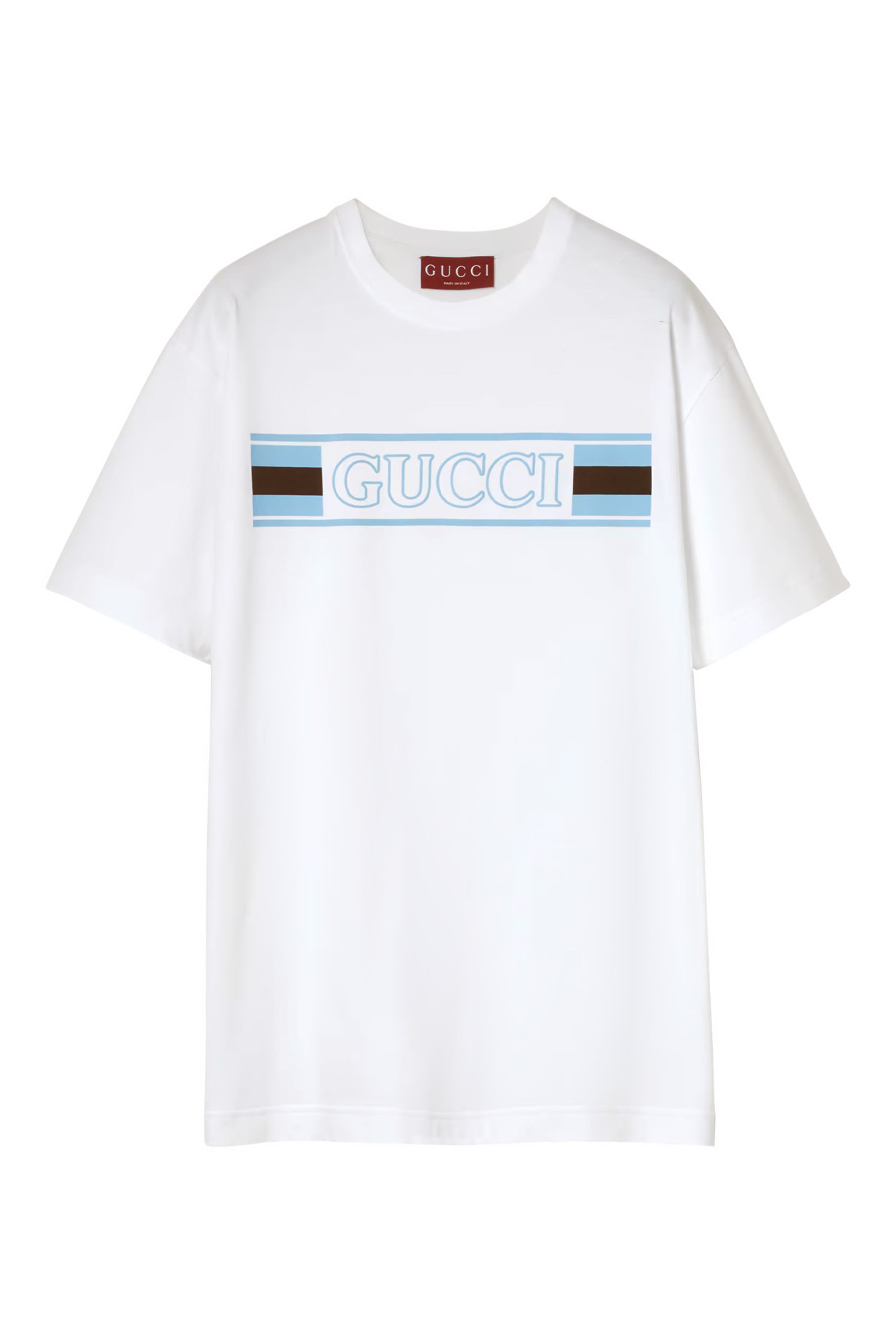 Logo Print Cotton Jersey T-Shirt