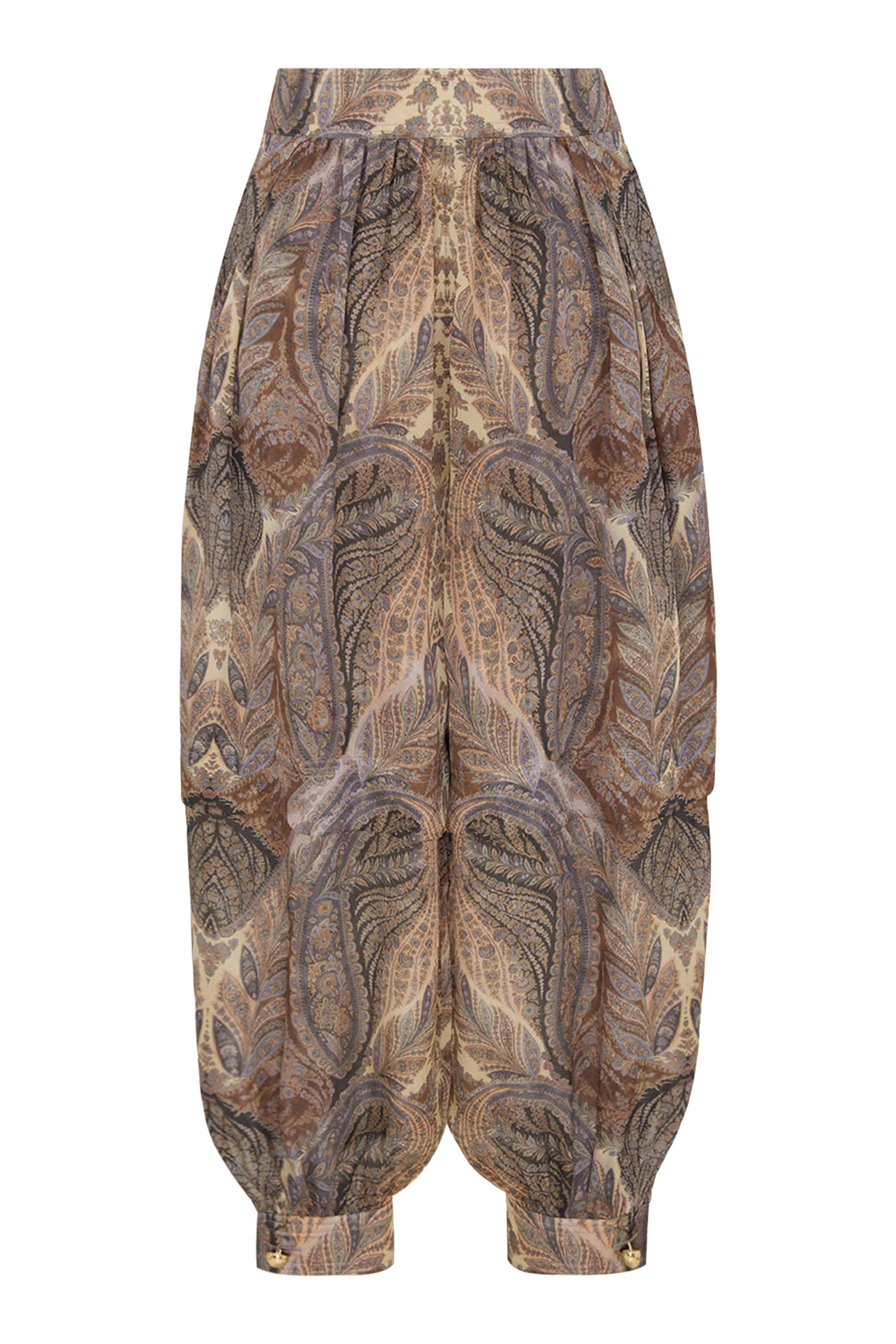 Hypnotic Silk Harem Pants