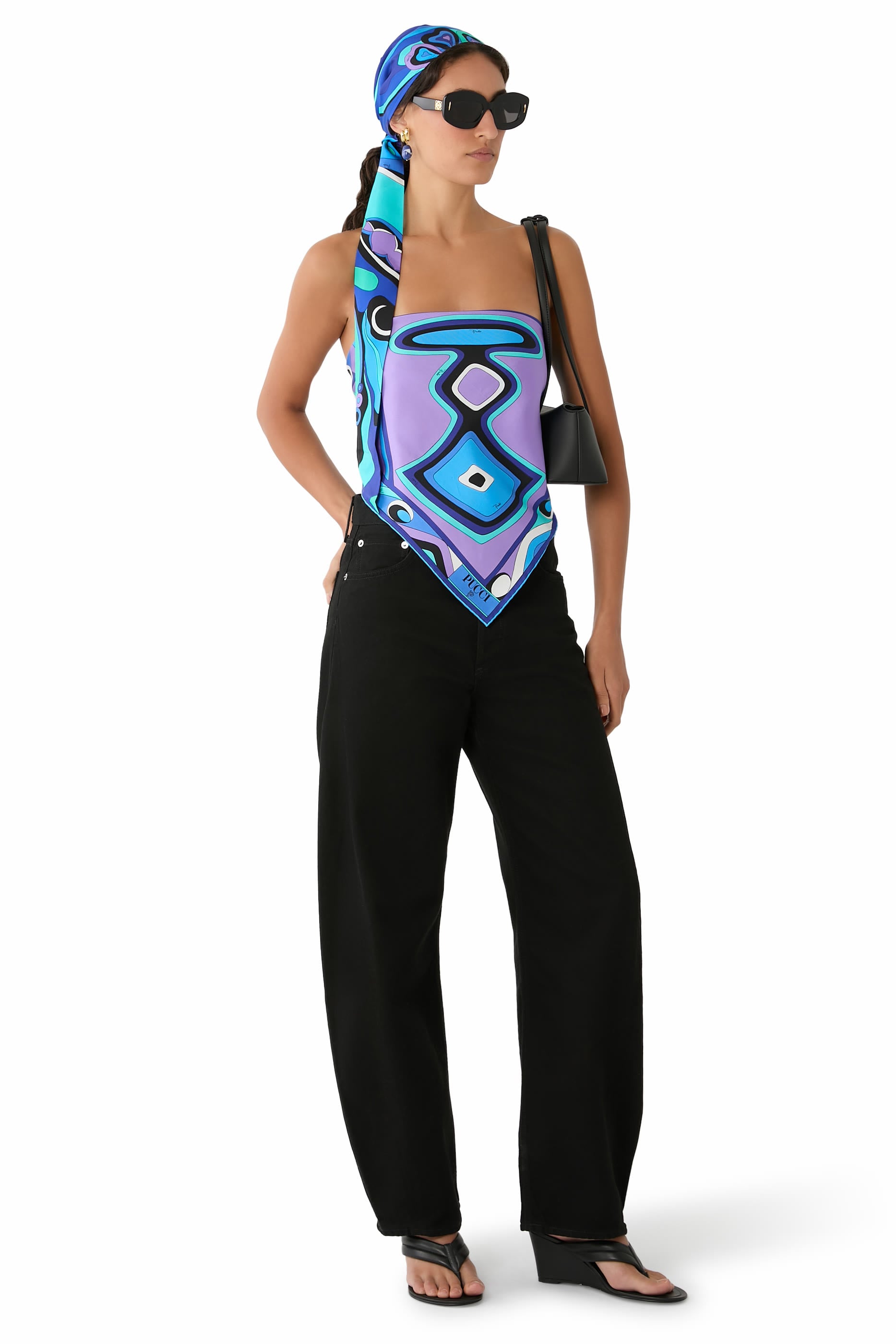 Printed Silk Twill Foulard