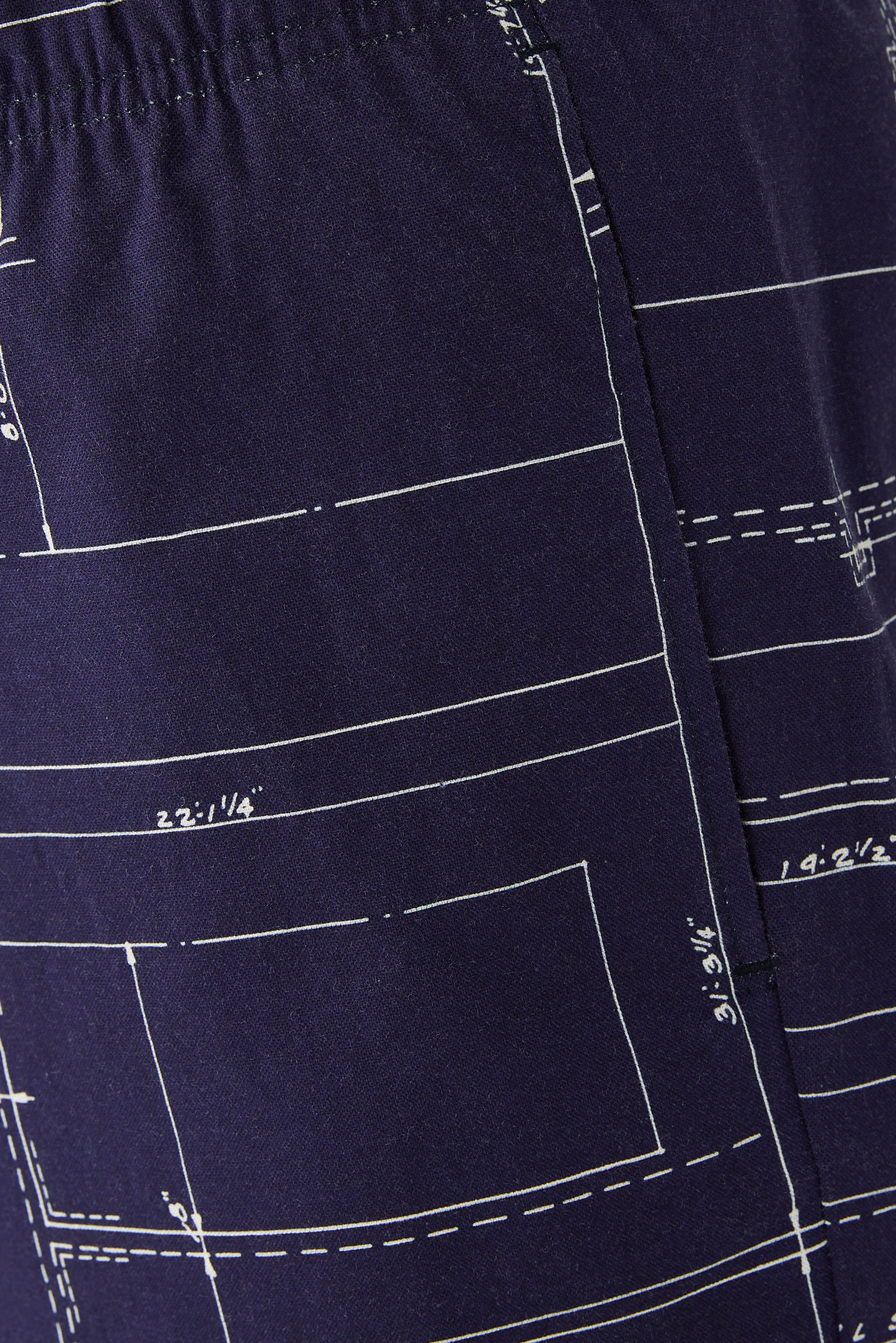 Printed Cotton Shorts