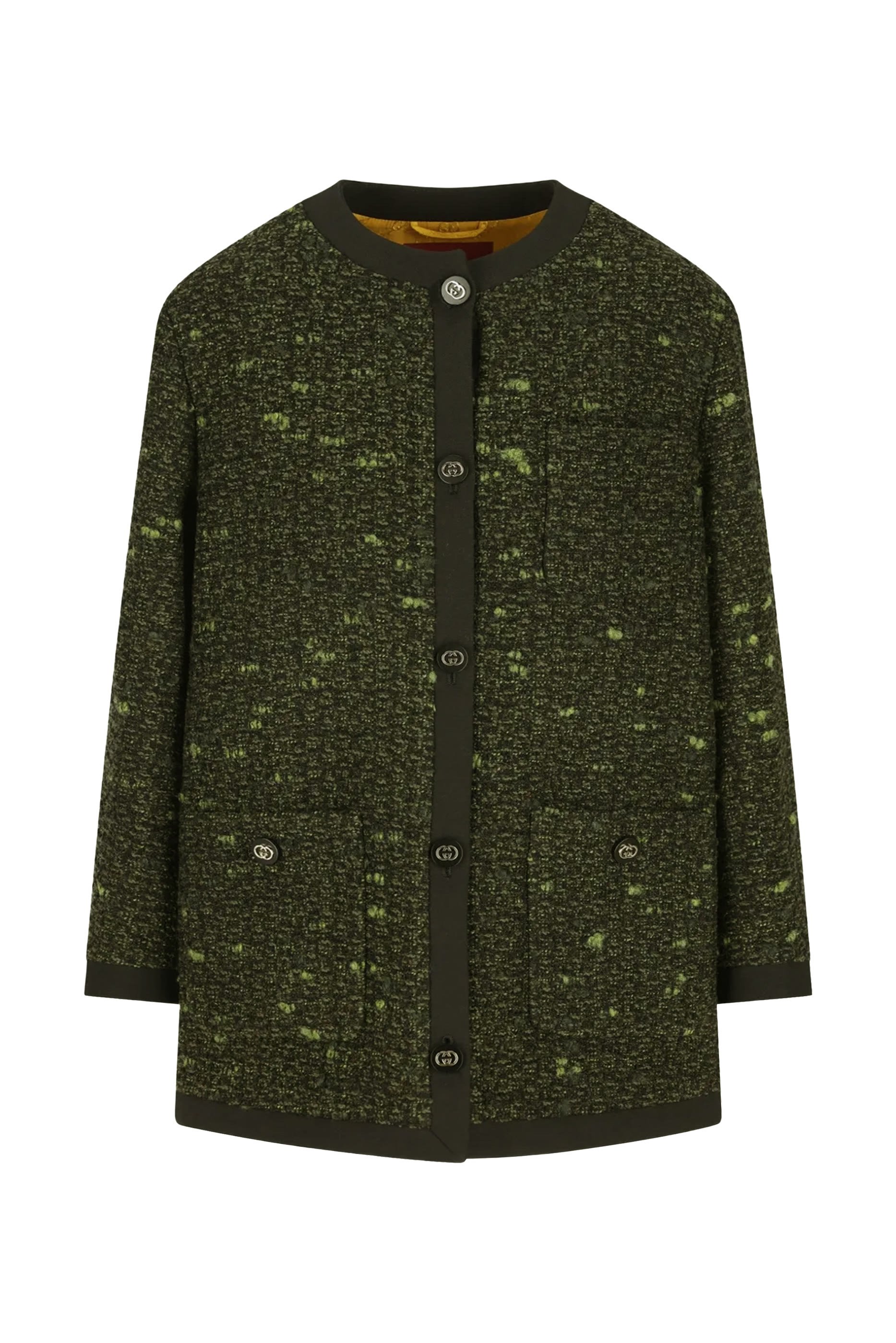 Interlocking G Buttons Wool Boucl&eacute; Jacket
