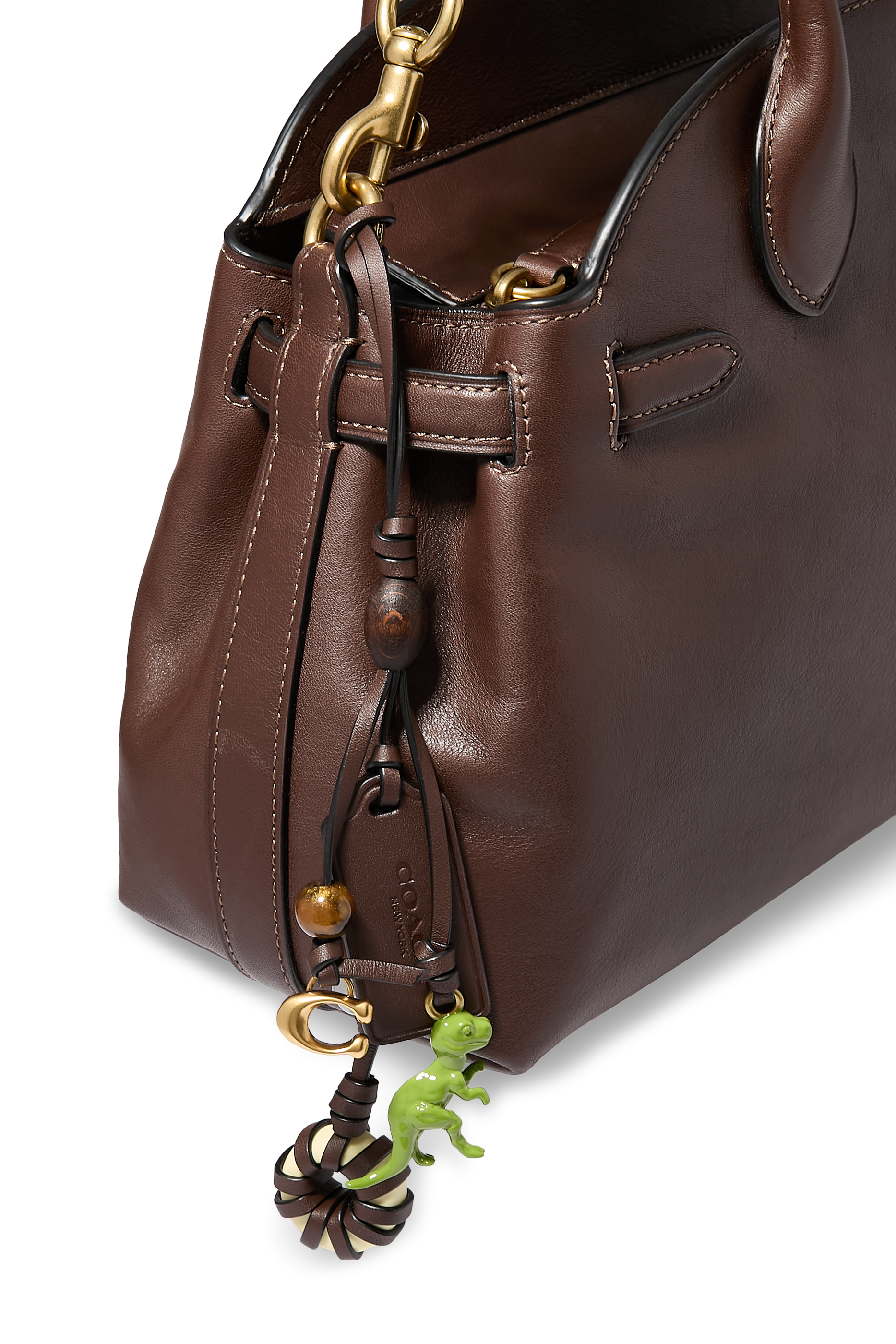 Dino Heritage Leather Bag Charm