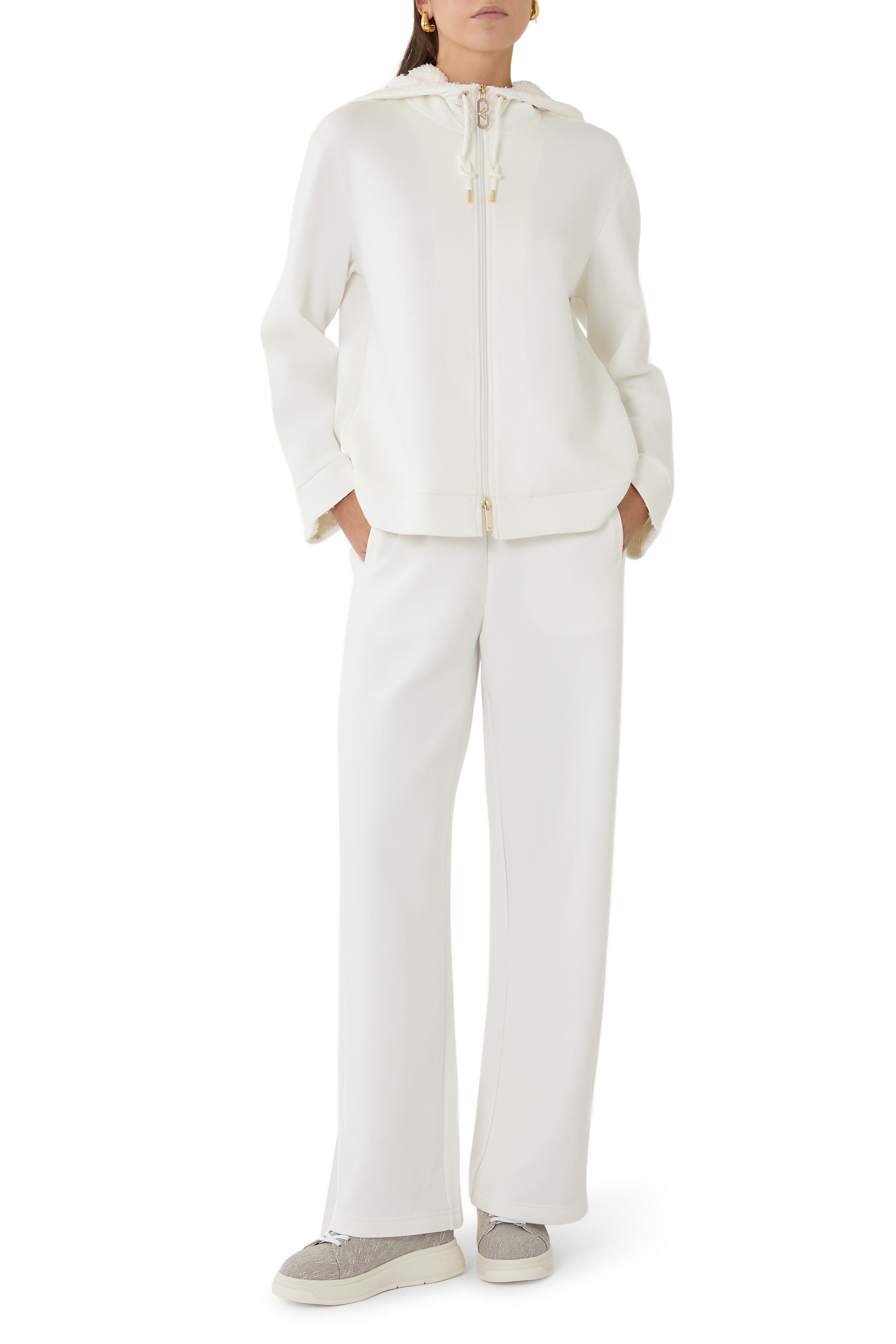 Double Jersey Elasticated Waistband Joggers 