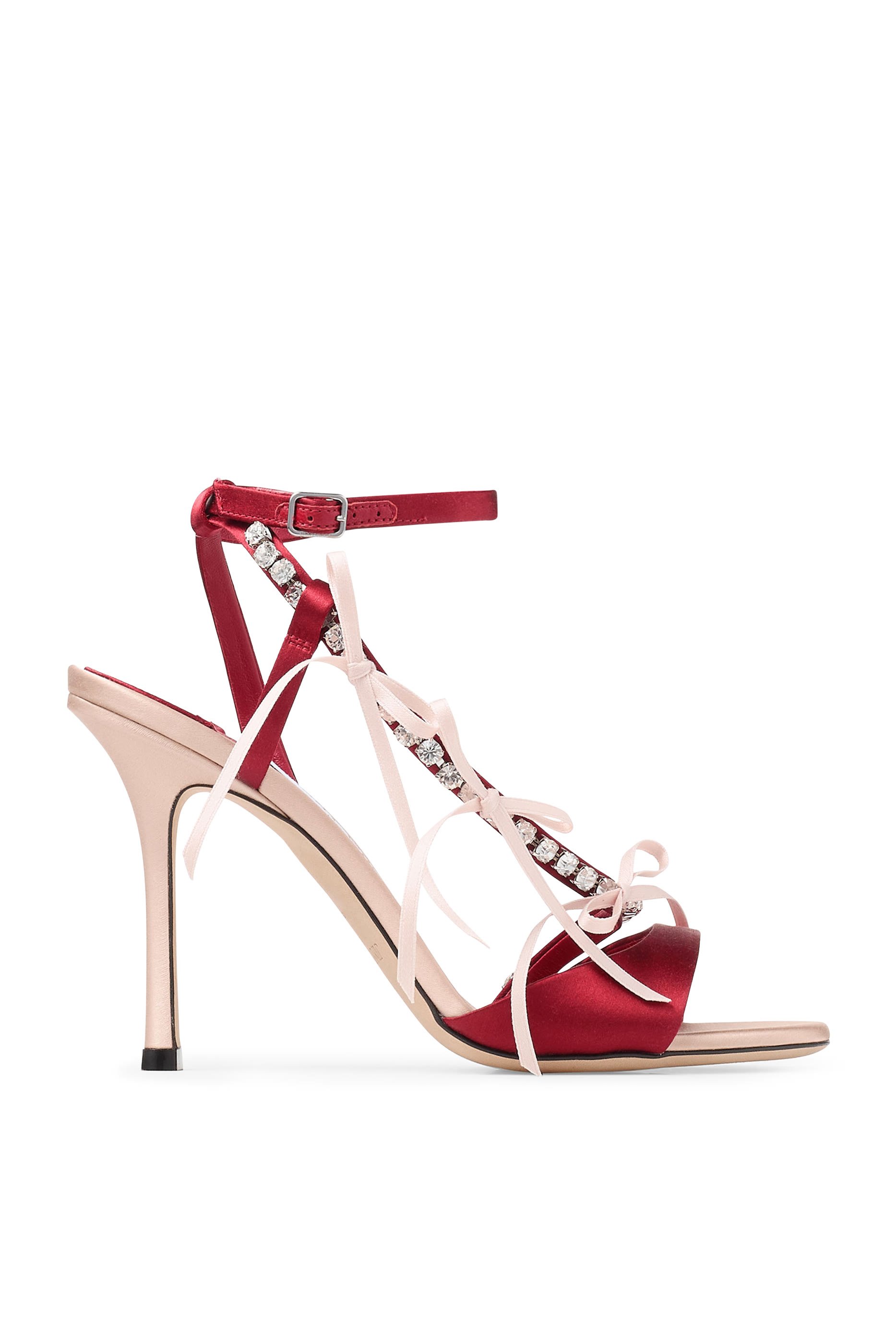 Lula 100 Satin Sandals