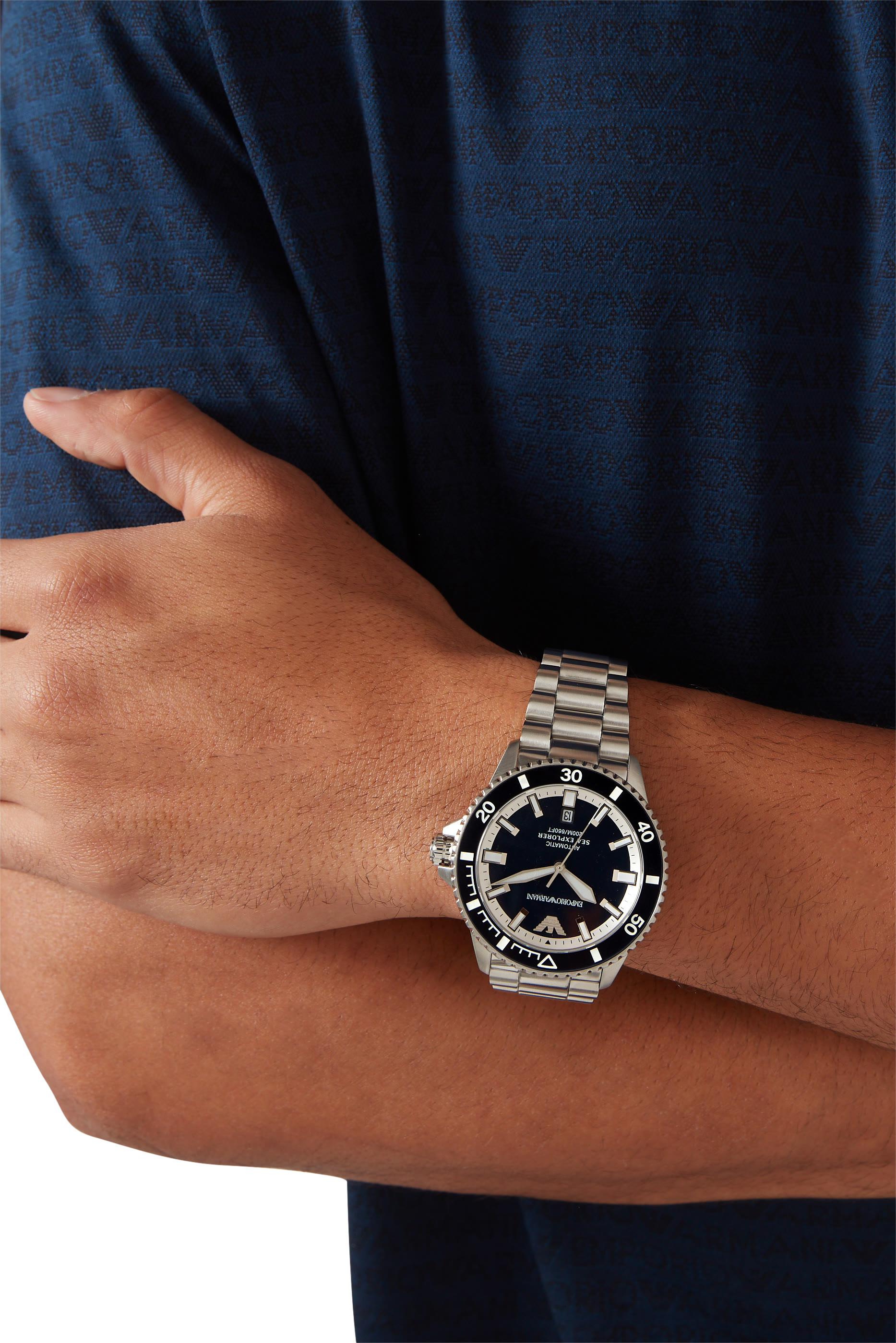 Sea Explorer Automatic Stainless Steel Watch