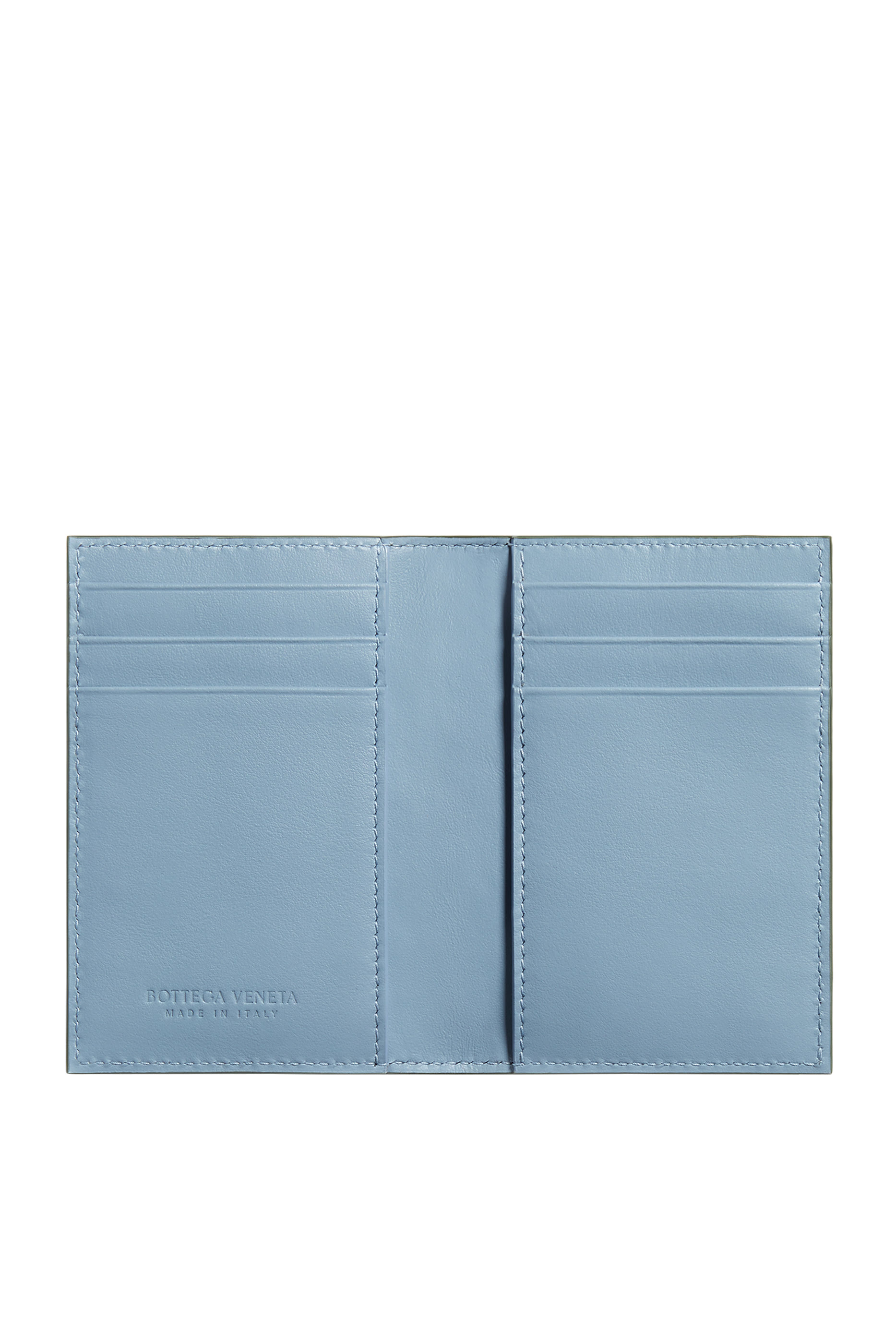 Intrecciato Flap Card Case