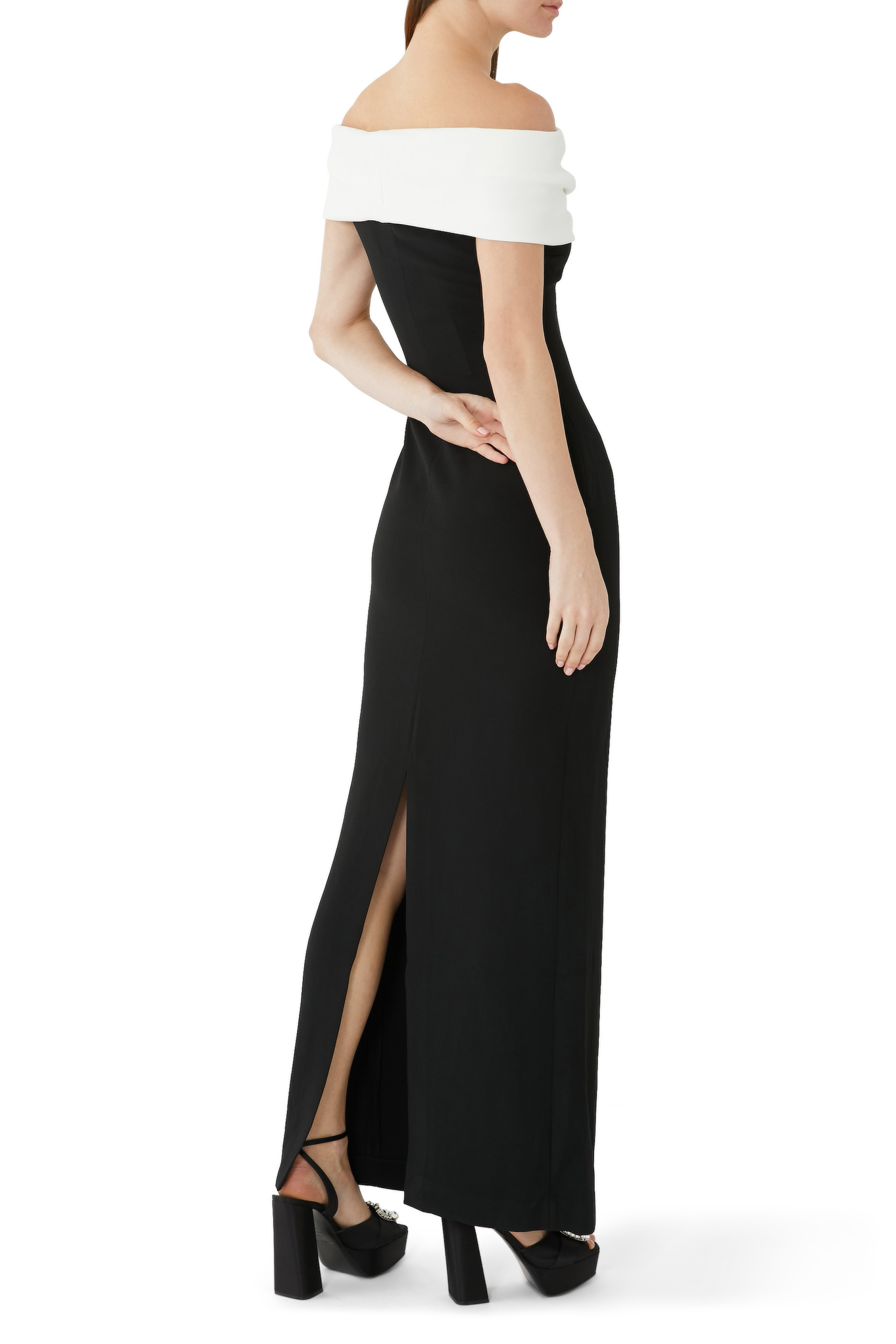 Eva Off-Shoulder Maxi Dress