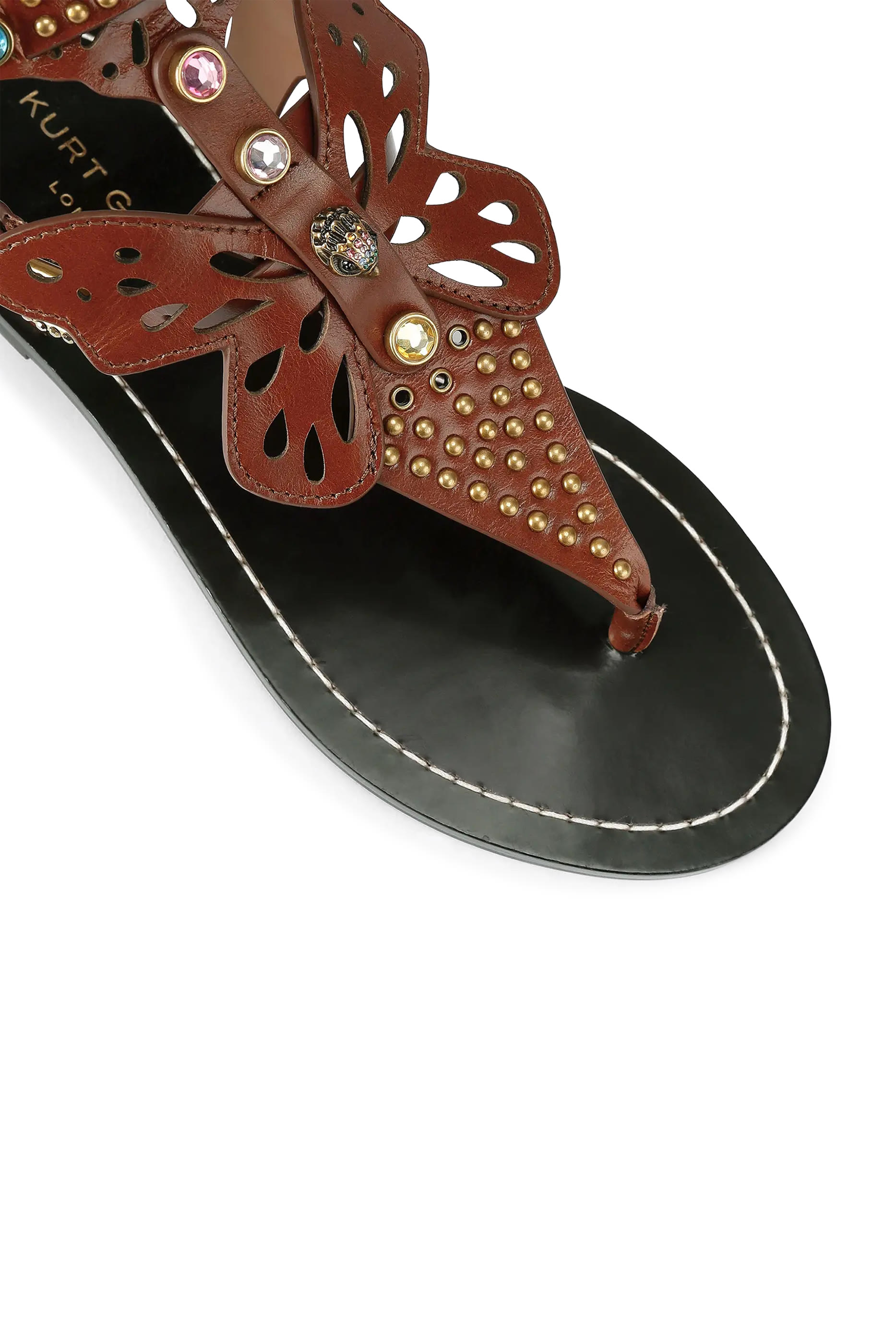 Boho Butterfly Gladiator Flats