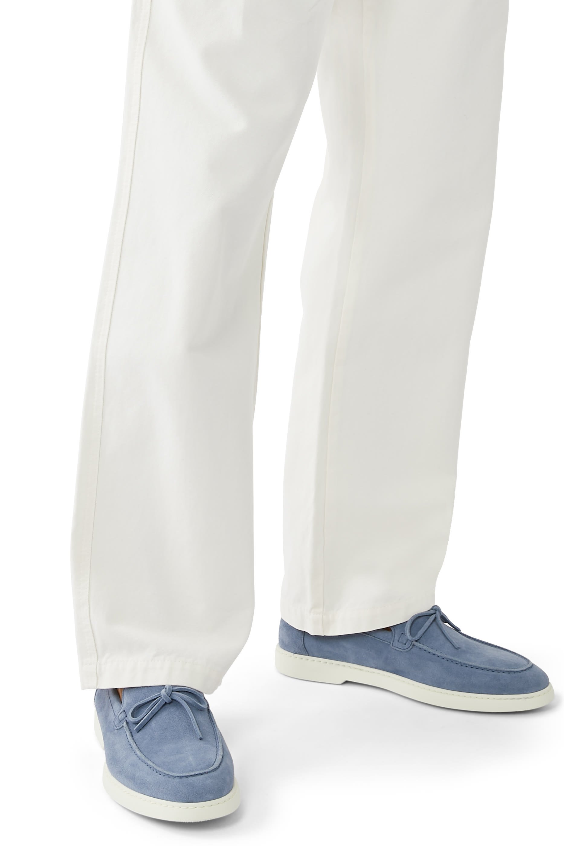 Edwin Suede Loafer With Tassel