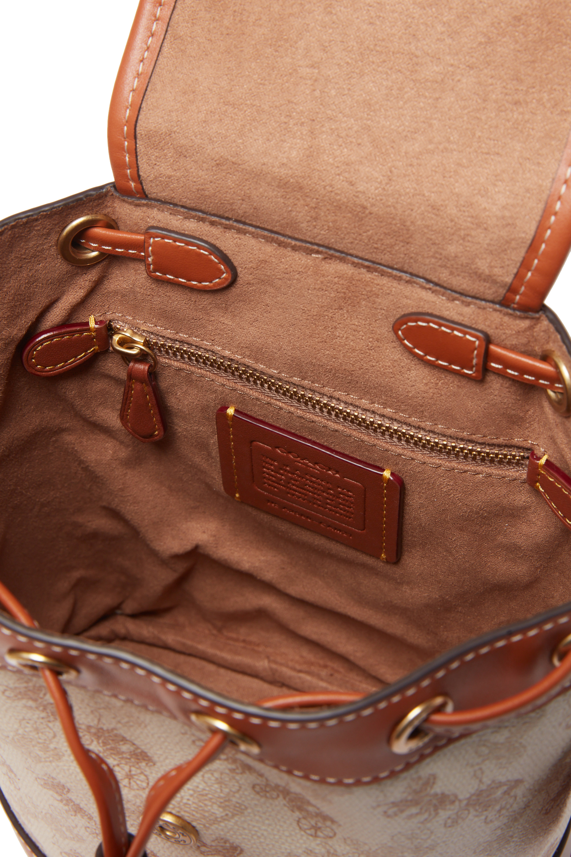 Harper Backpack with Horse and Carriage Print