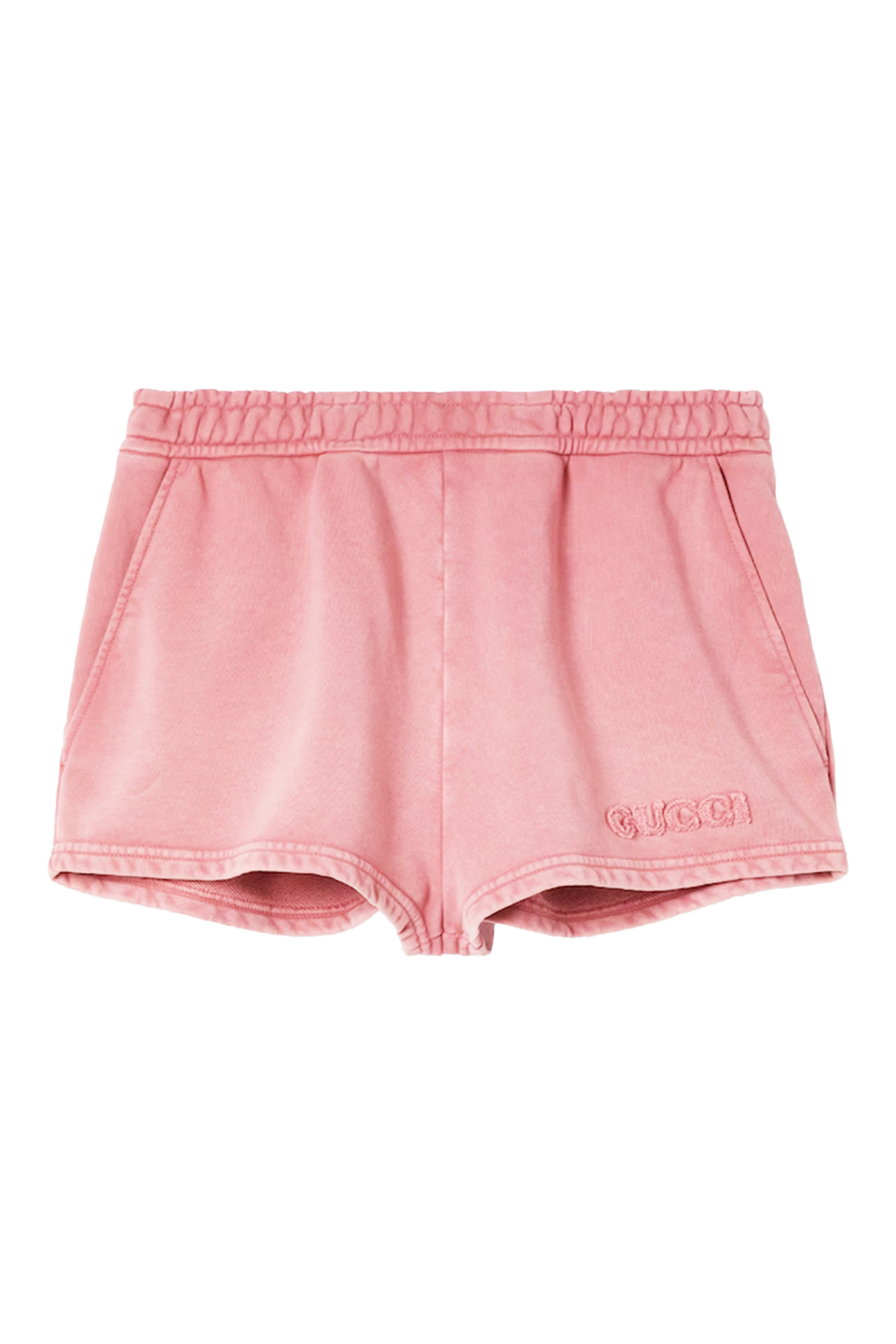 Embroidered Cotton Jogging Pants