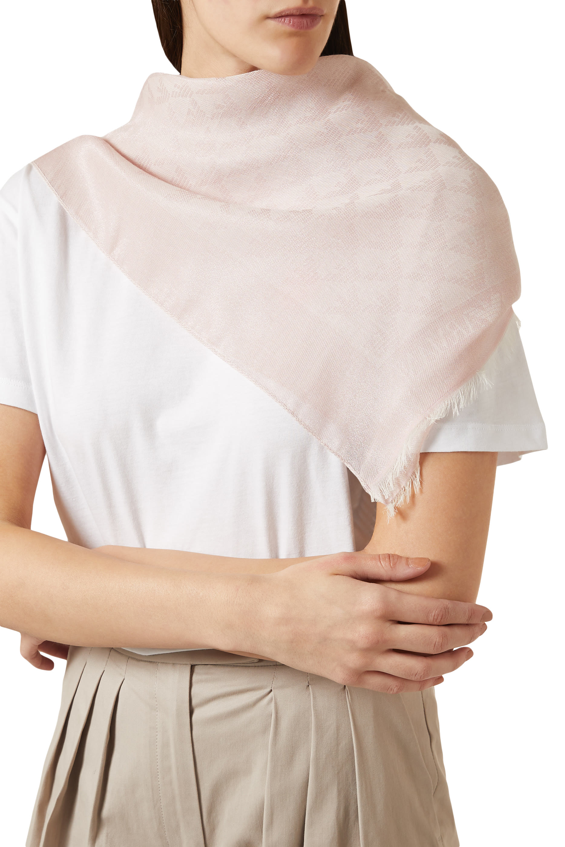 Crisscross EA Logo Scarf