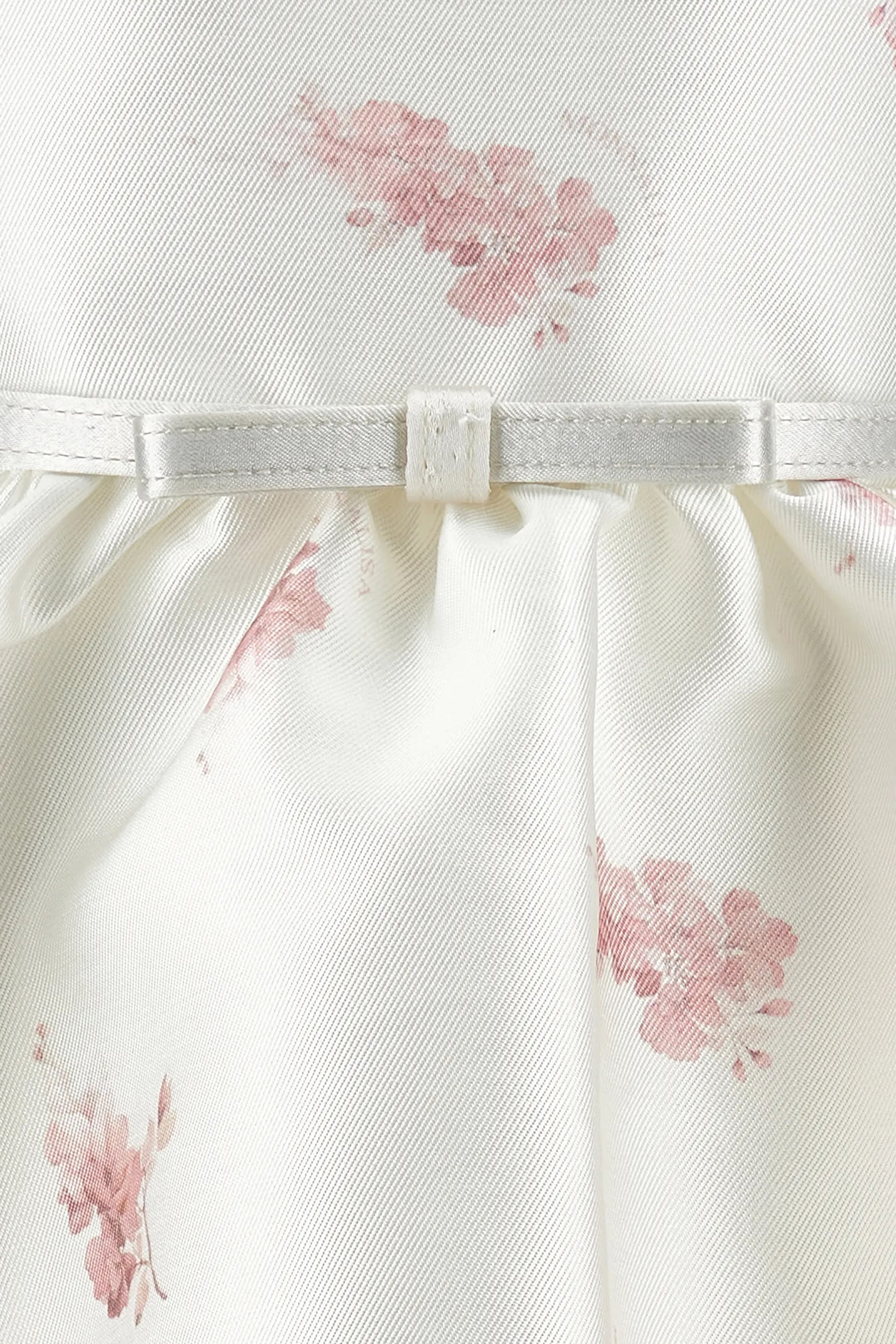 Kids Floral Belt Dress