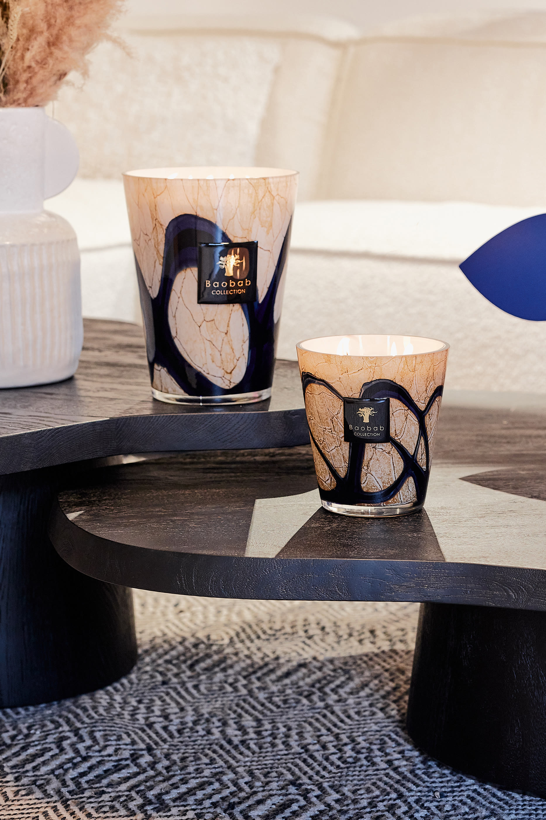 Max 24 Stones Lazuli Candle