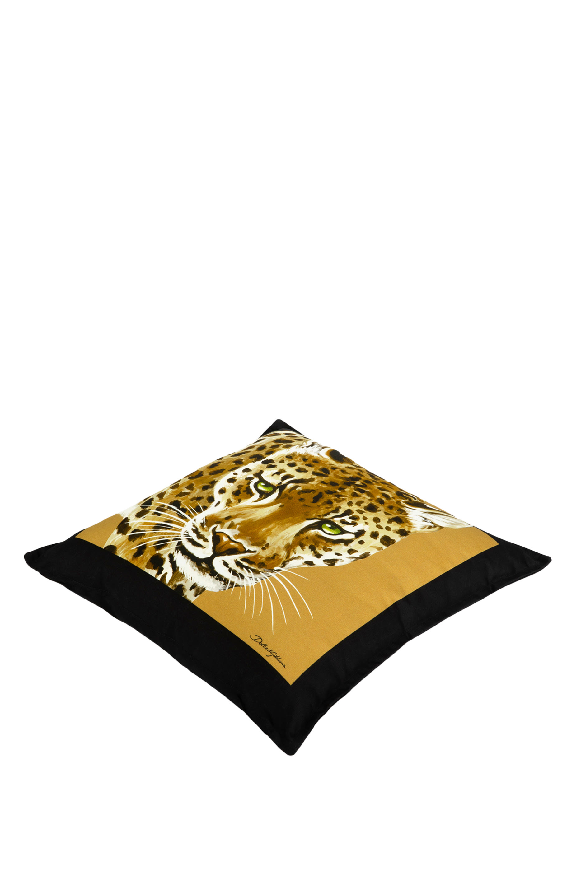 Leopard Small Canvas Cushion