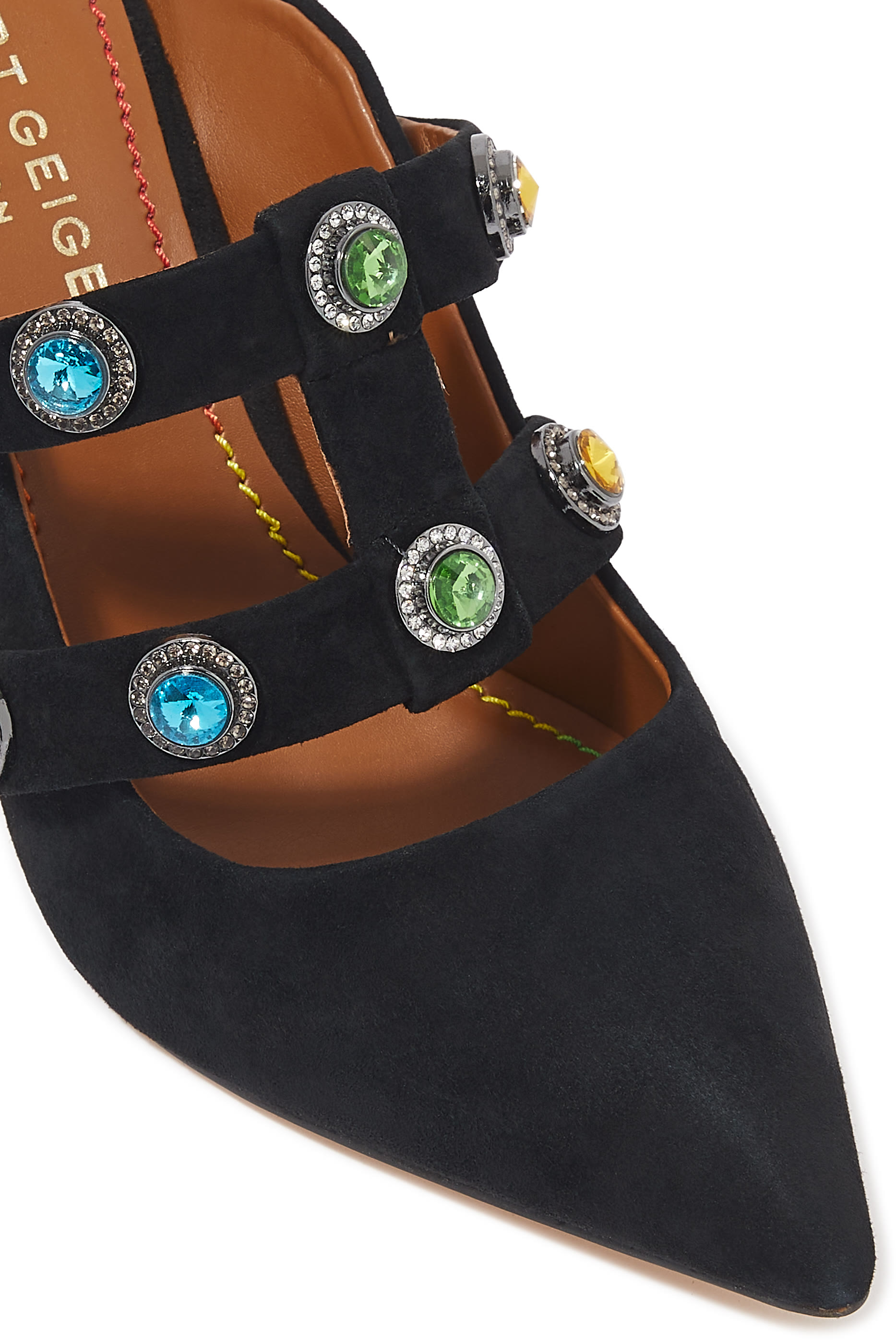 Octavia 100 Suede Mules