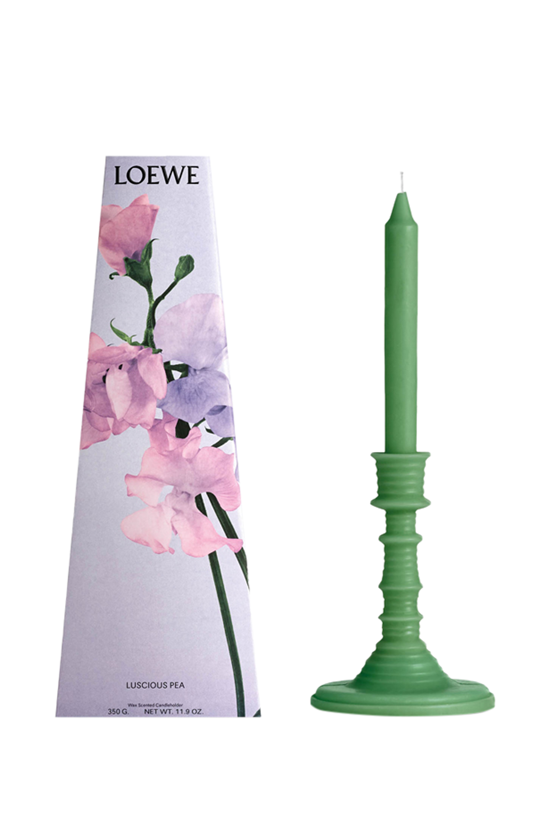 Luscious Pea Wax Candleholder