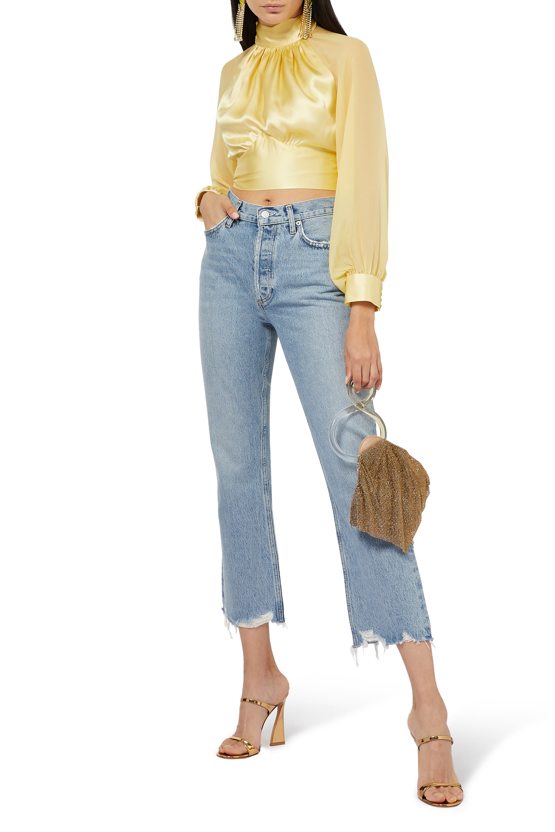 Mid Rise Relaxed Boot Jeans