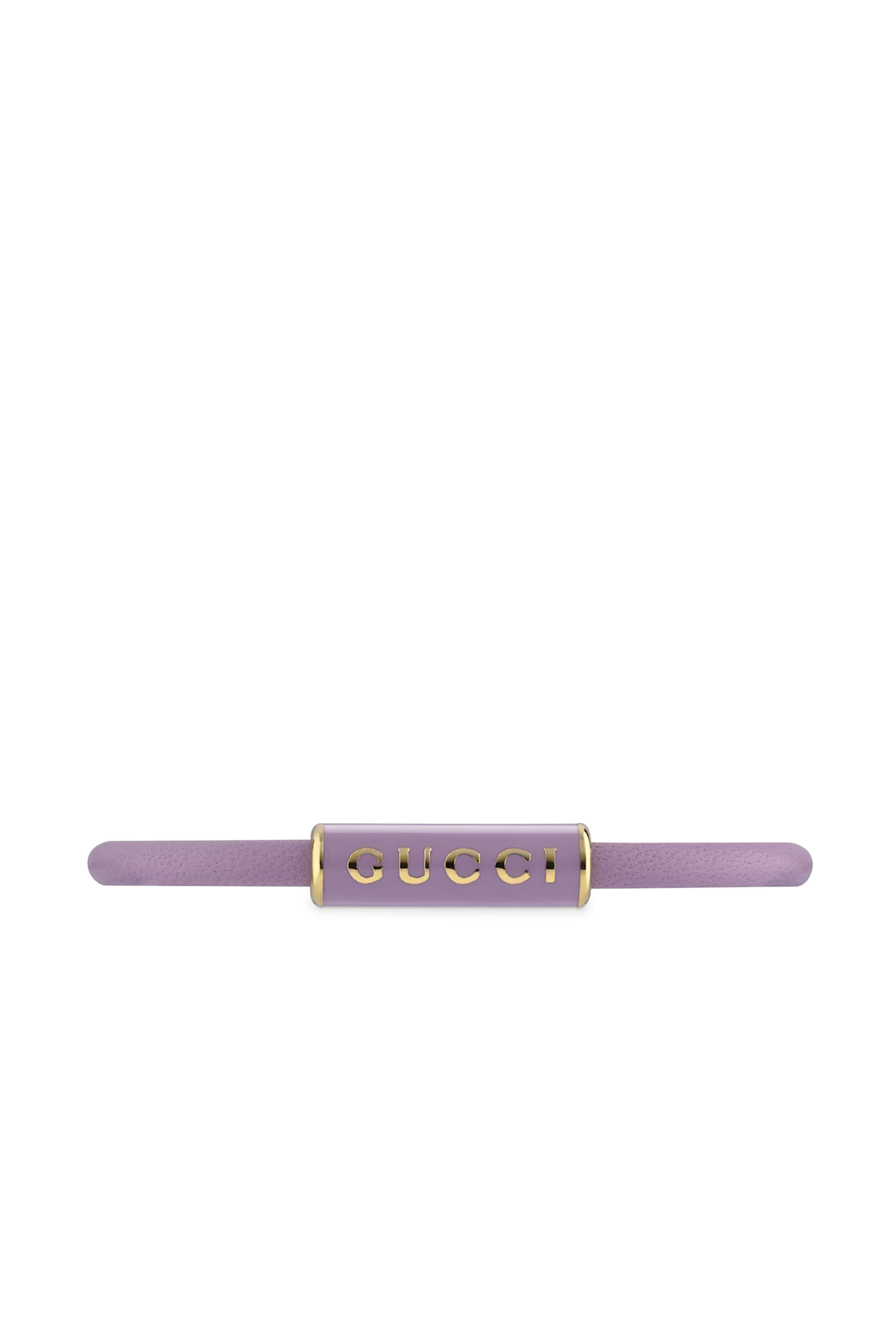 Logo Leather Bracelet