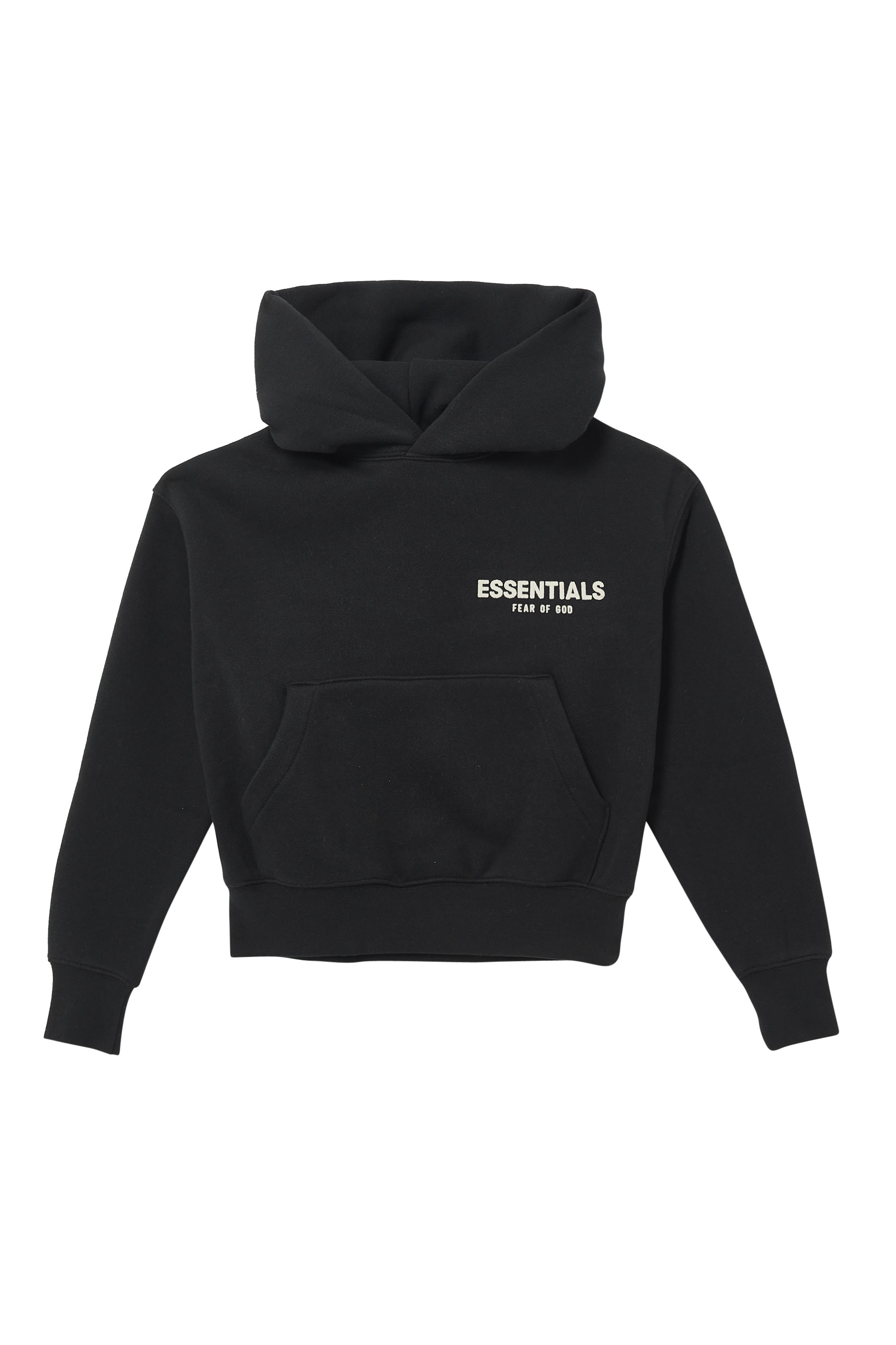Kids Black Pullover Hoodie