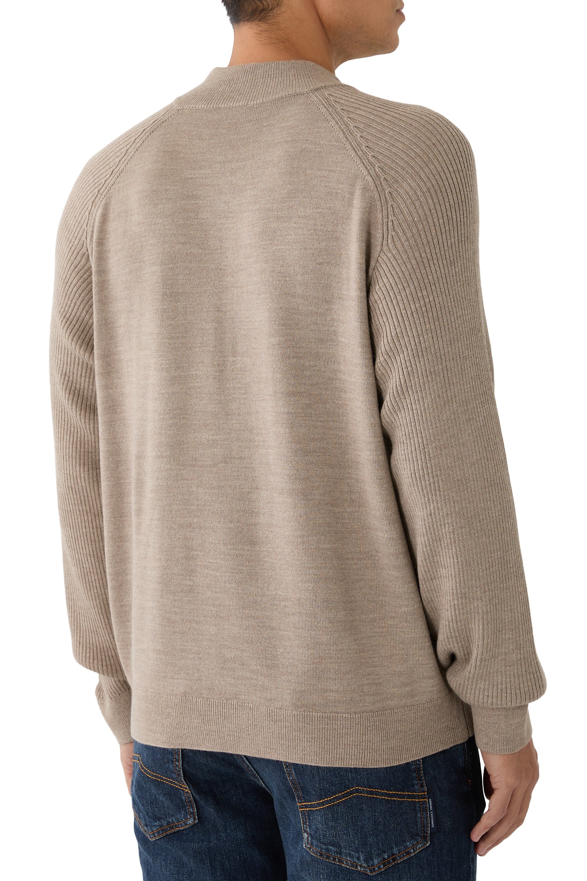 One Block Up Zipper Cardigan