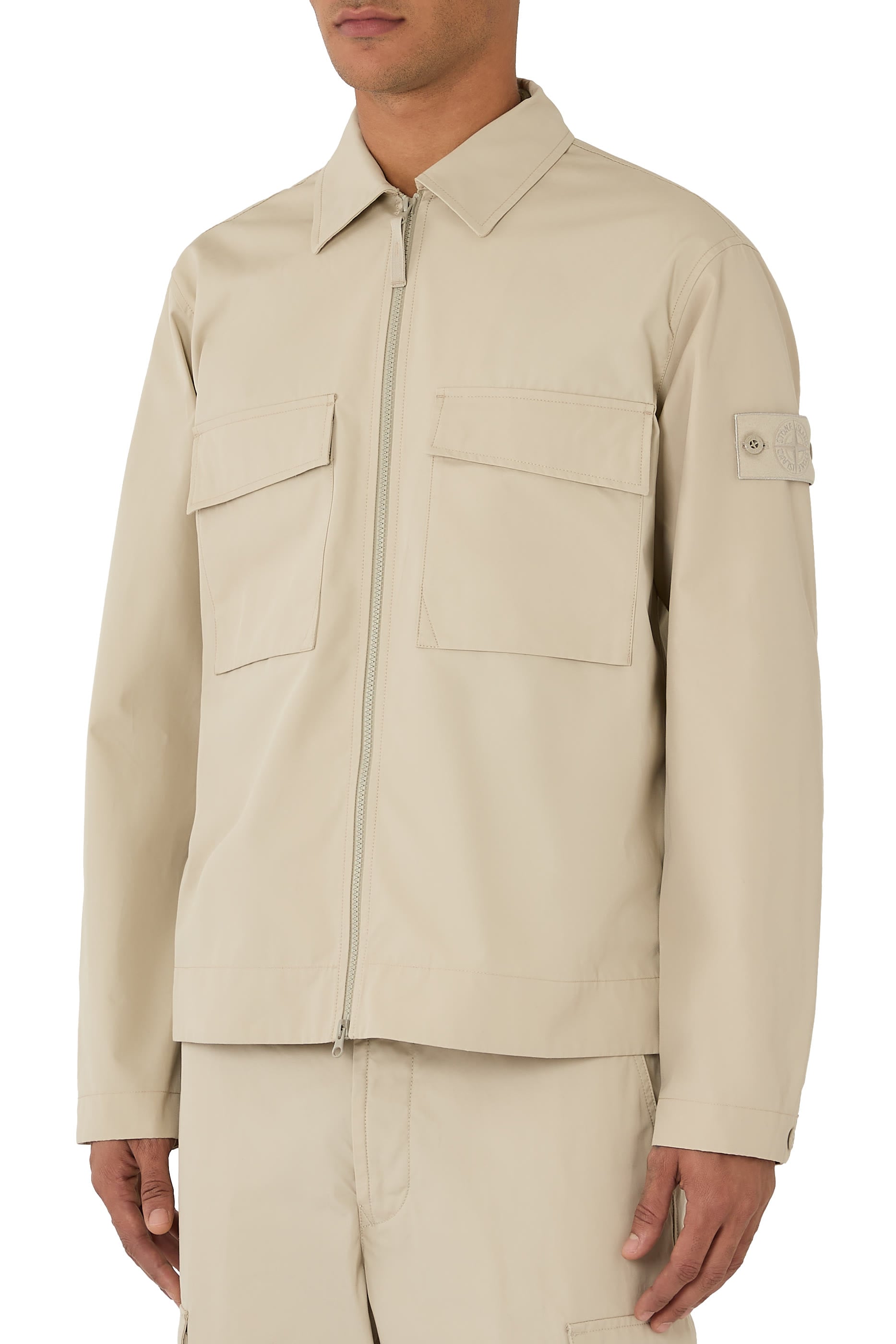  Zip-Up Overshirt 