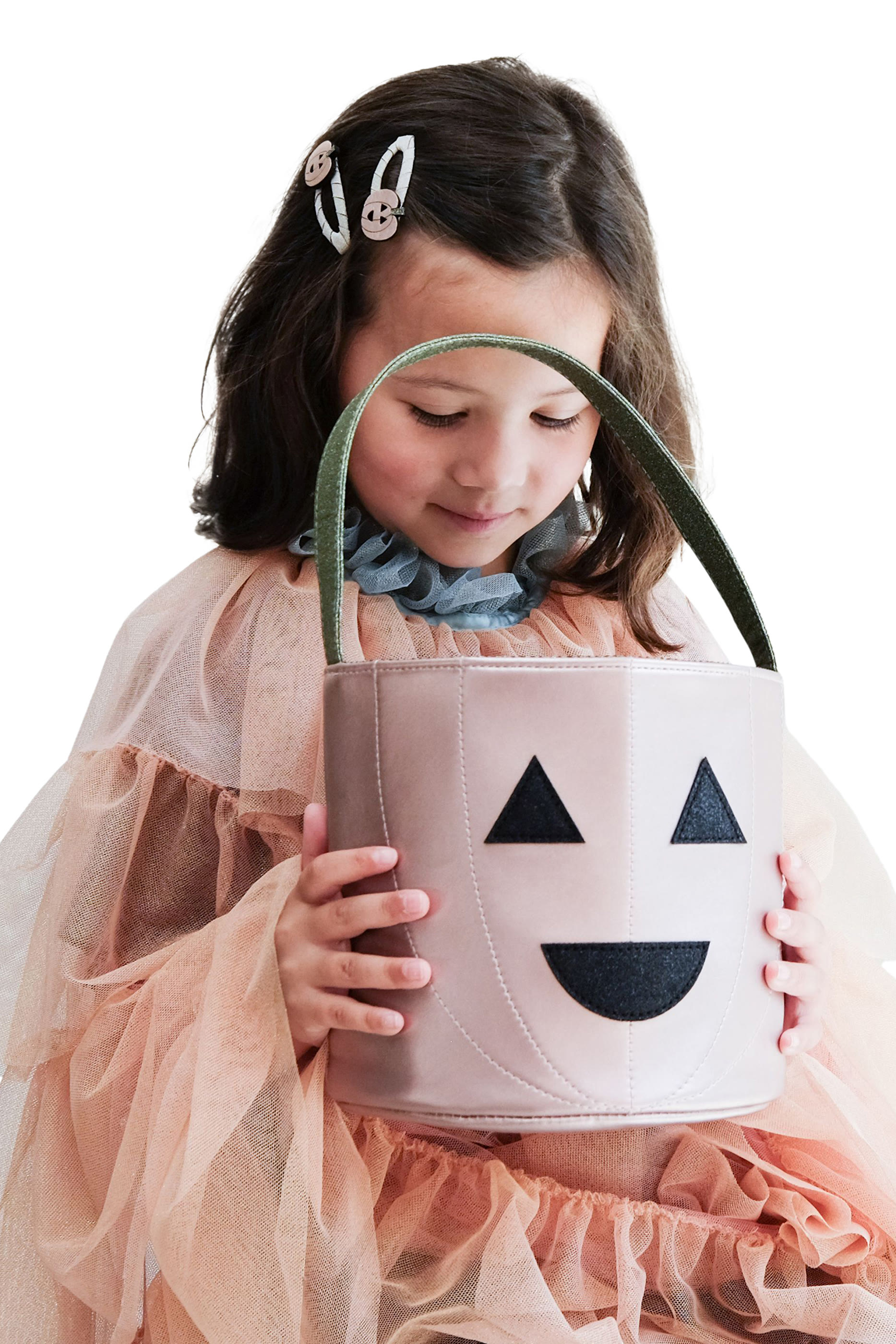 Kids Pumpkin Trick or Treat Bag
