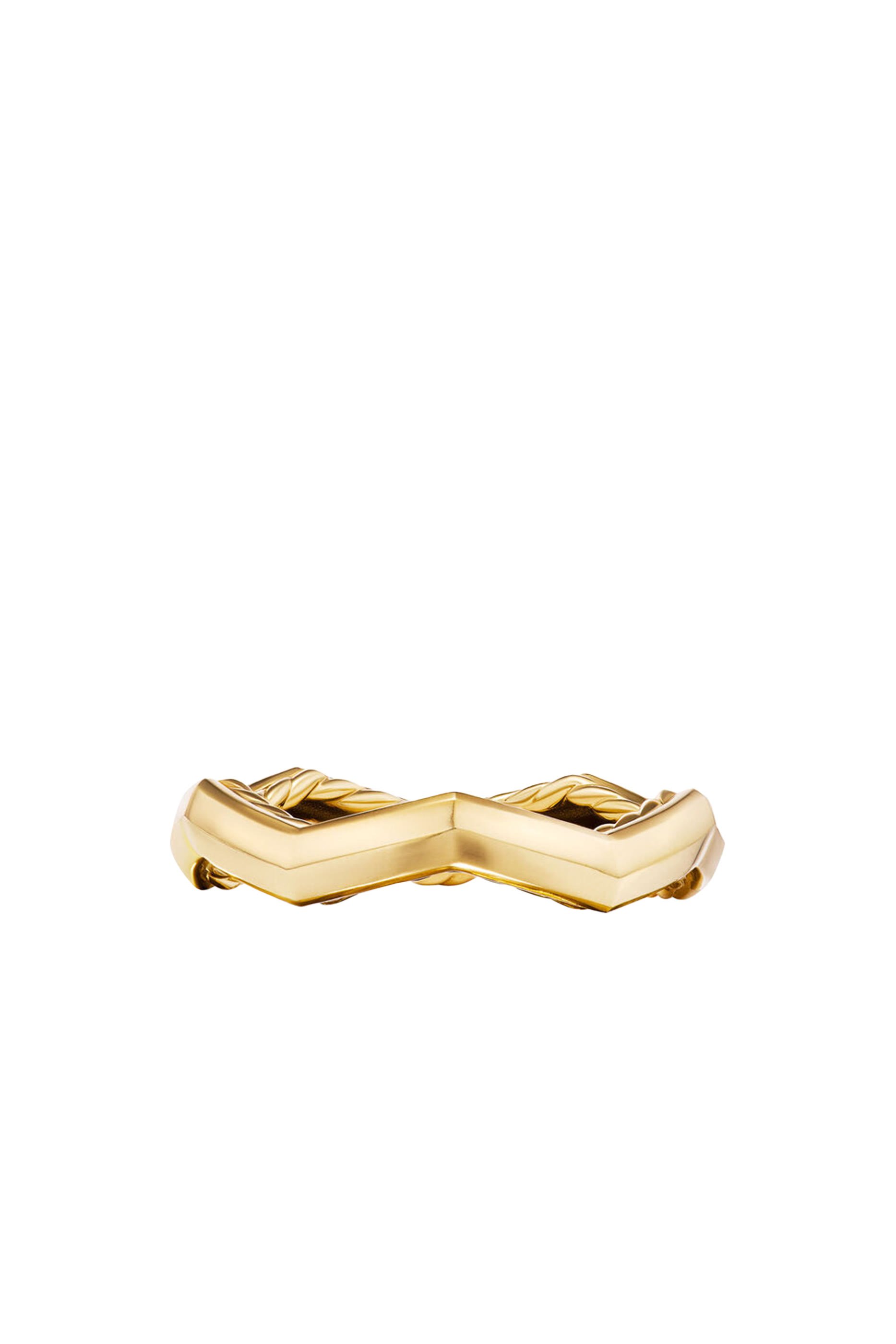 Zig Zag Stax Ring, 18K Yellow Gold