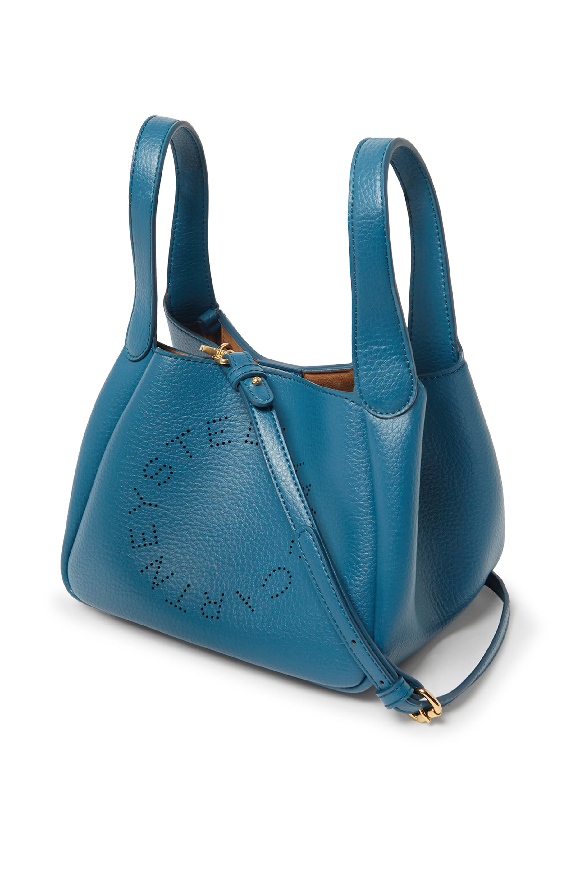 Logo Double Top Handle Crossbody Bag