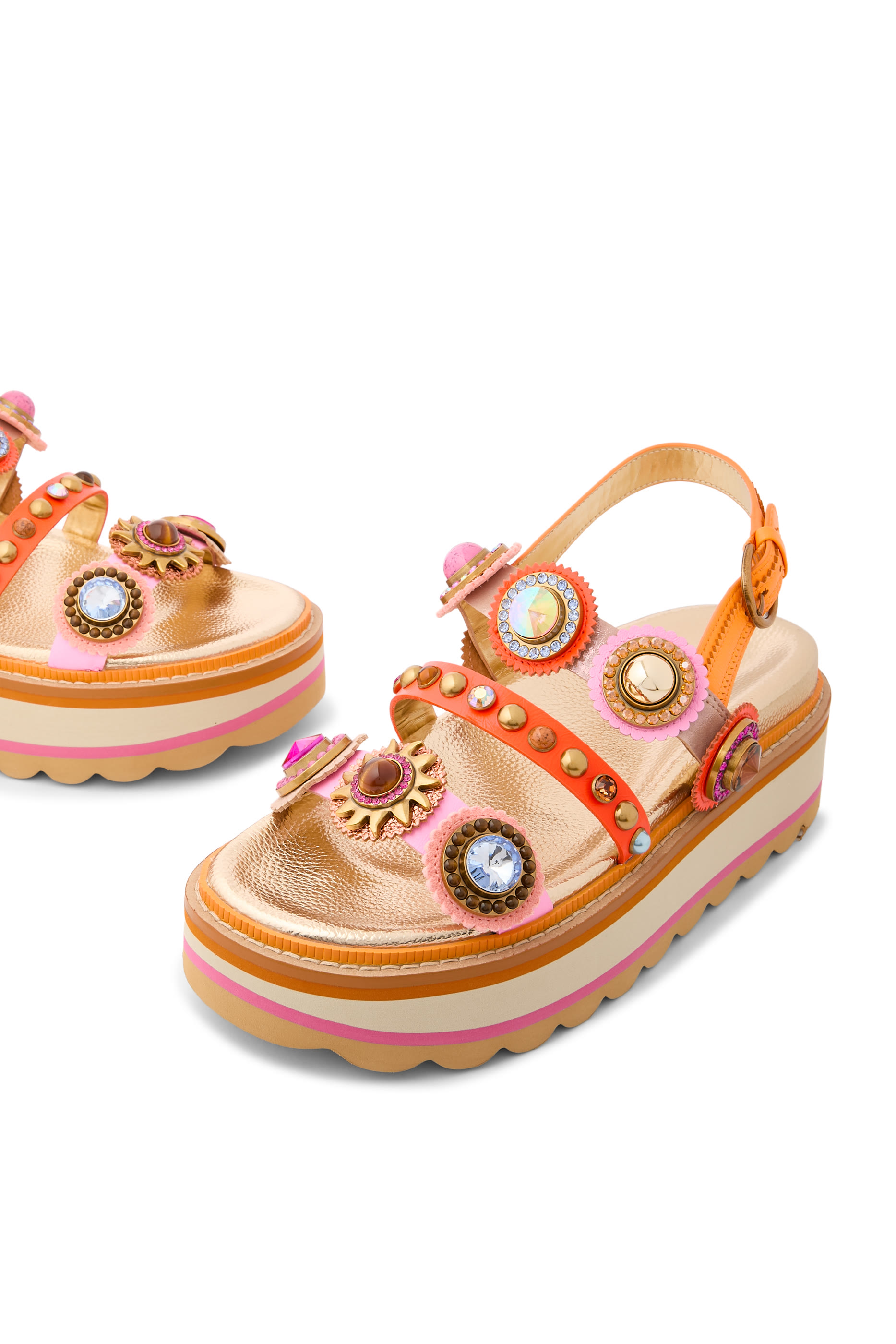 Octavia Slingback Platform Sandals