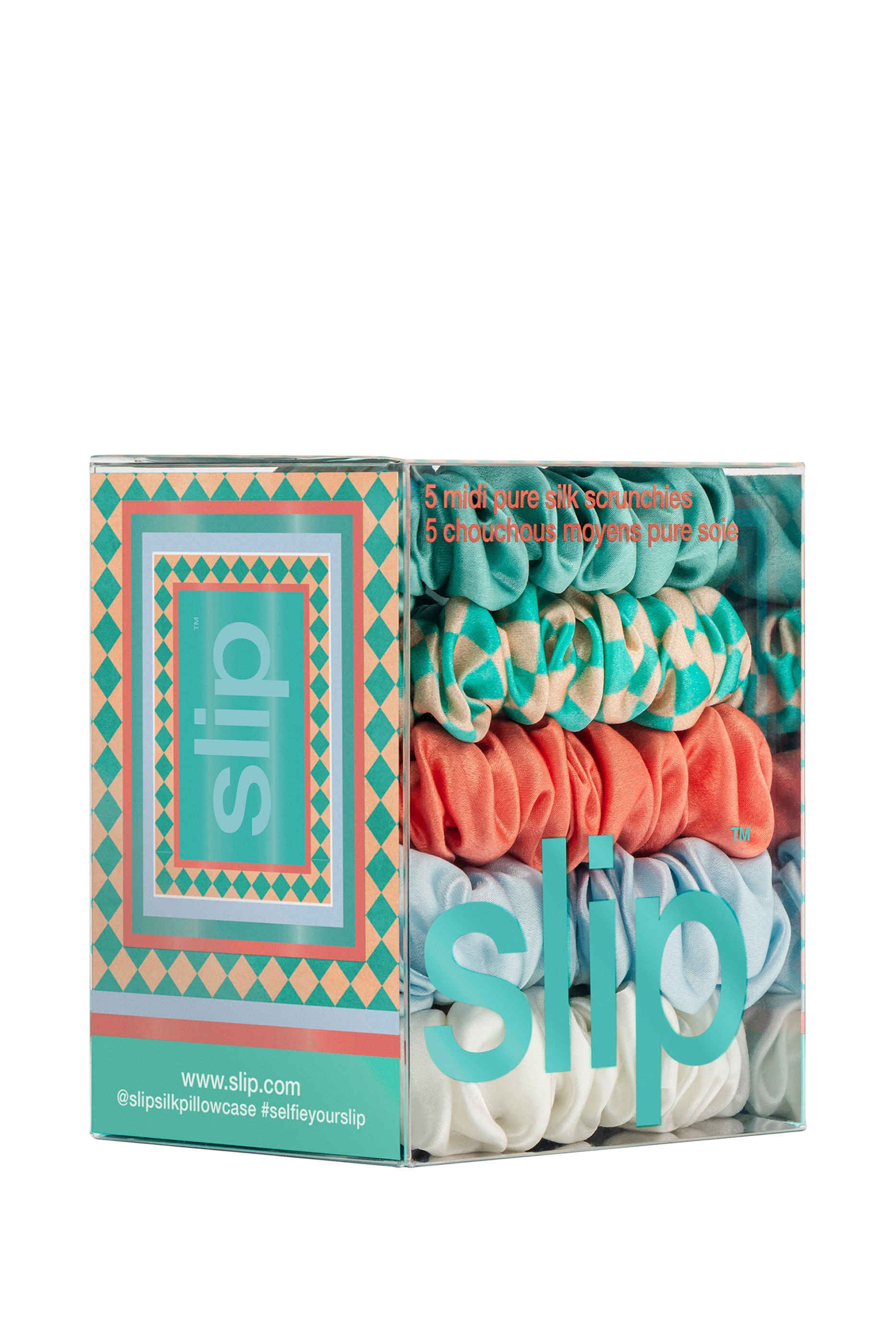 Midi Scrunchies, Set of 5