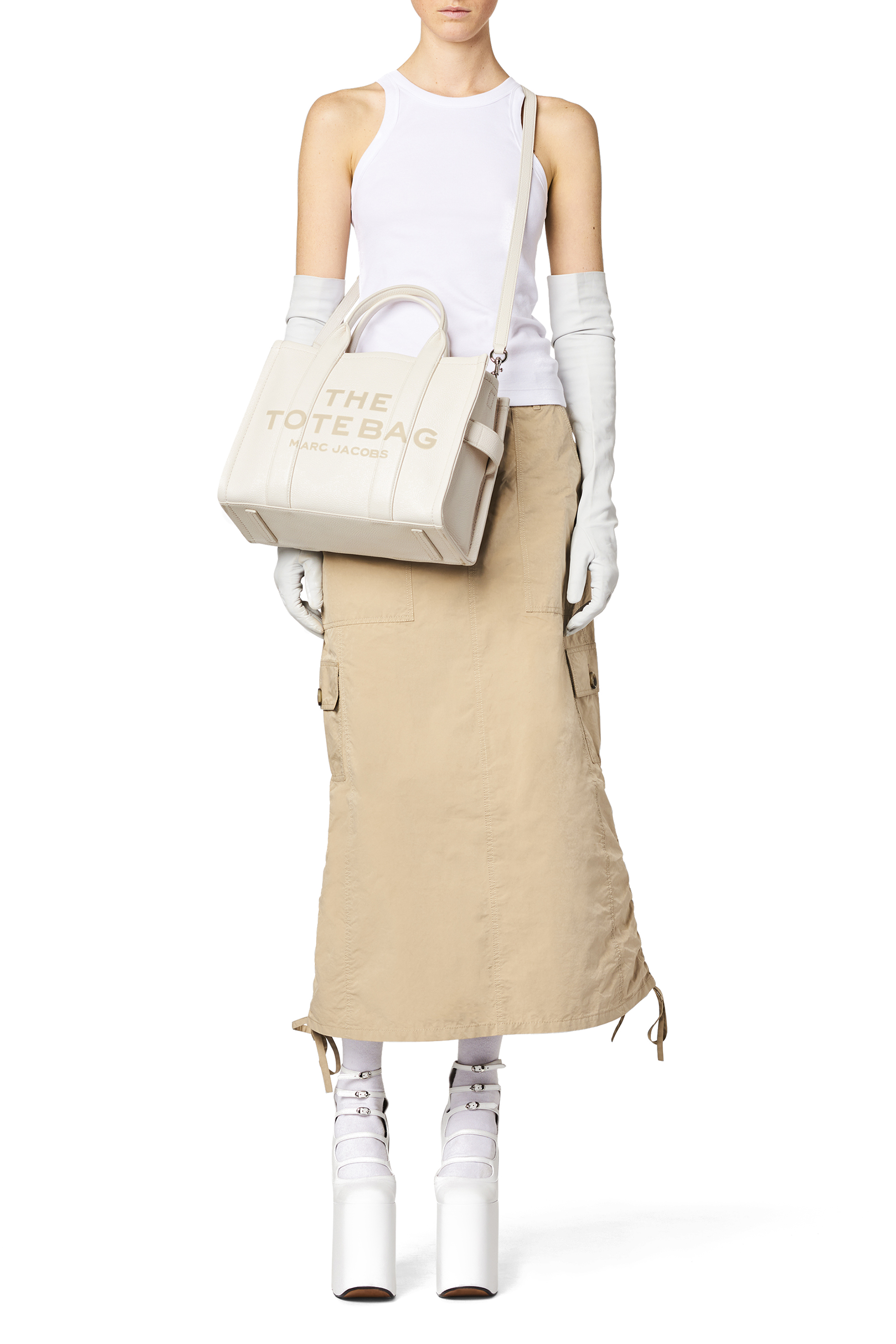 The Leather Medium Tote Bag