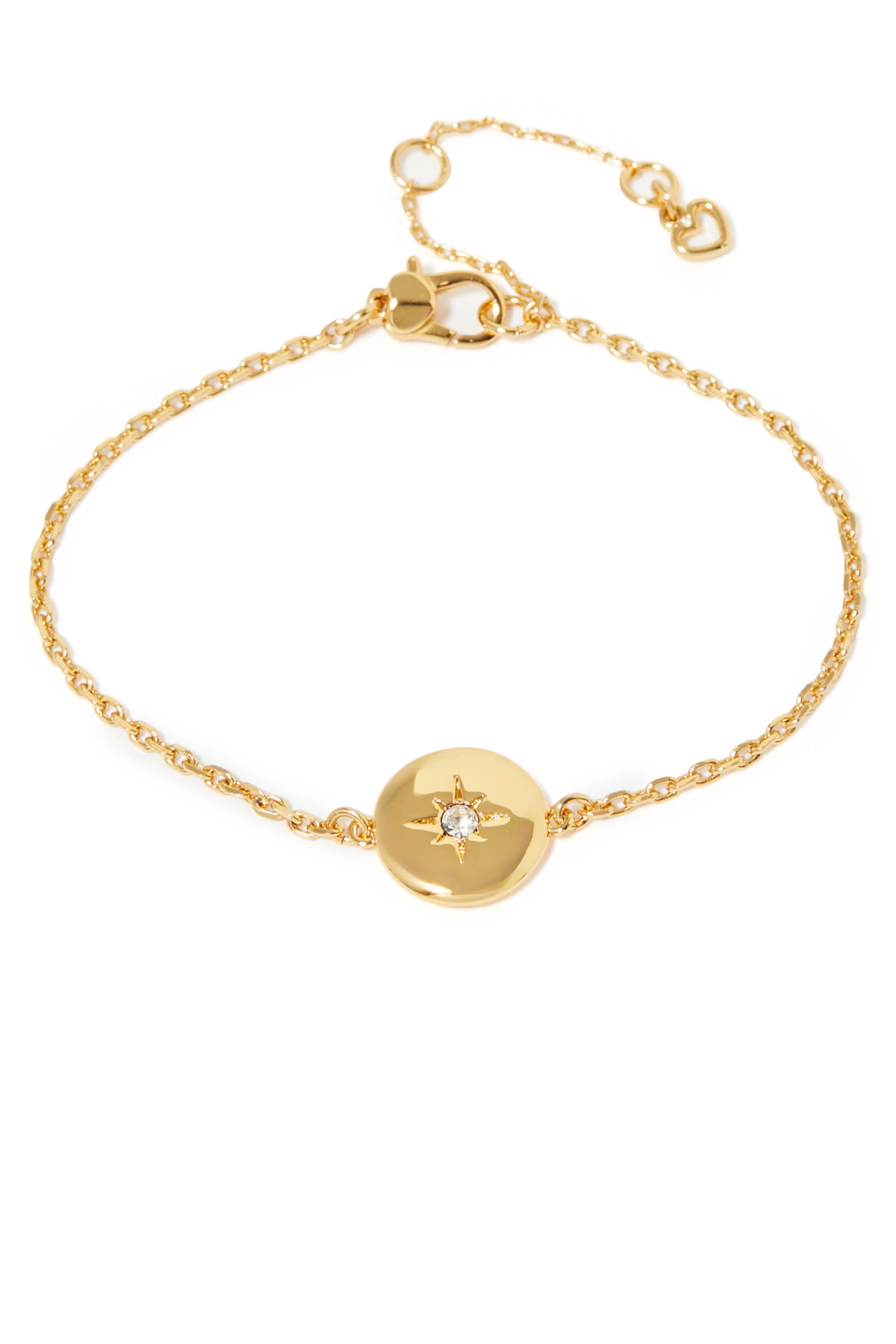 Color Spark Collection-Clear Inspire Medallion Bracelet