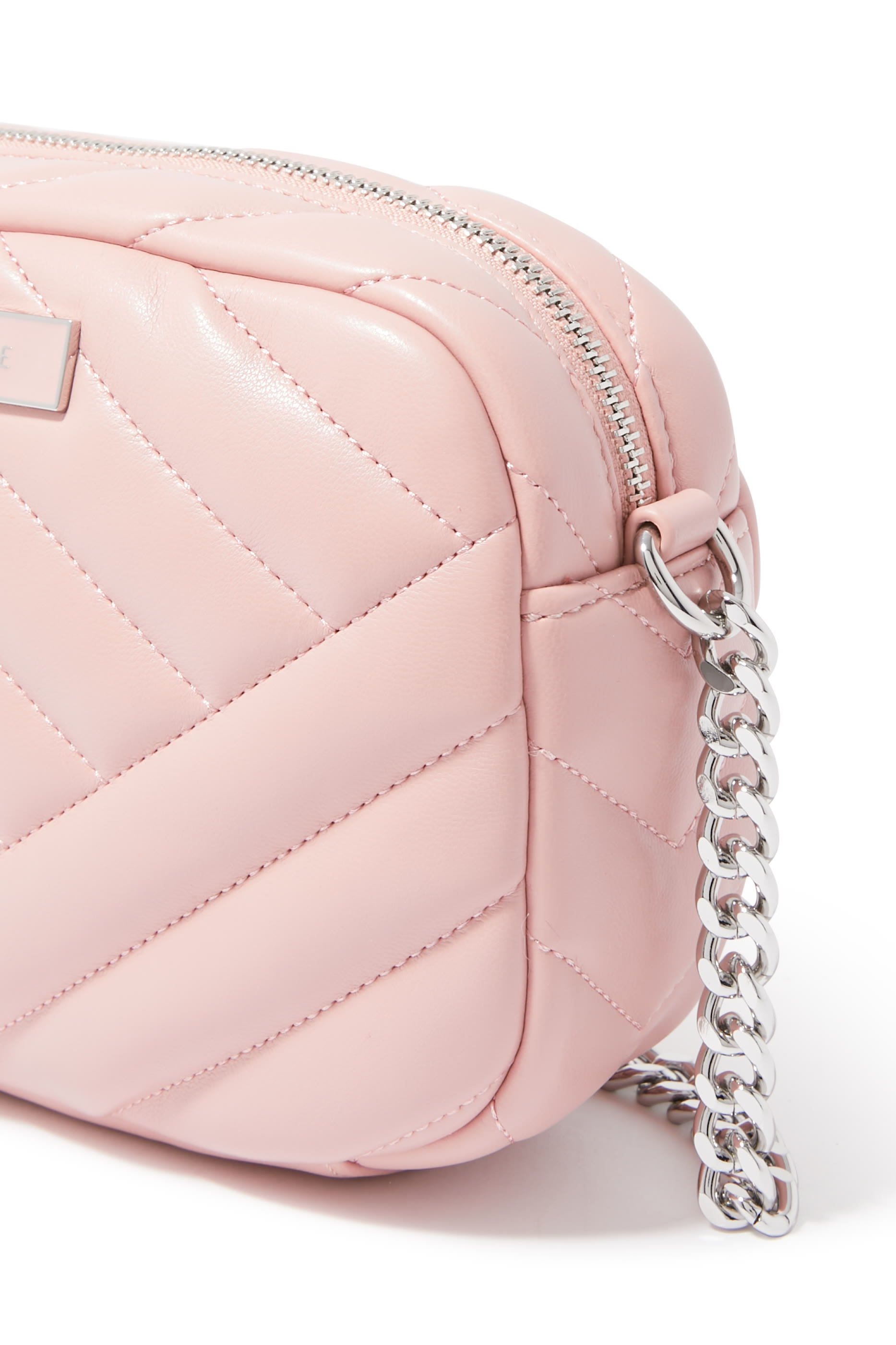 Quilted Chain Strap Shoulder Bag