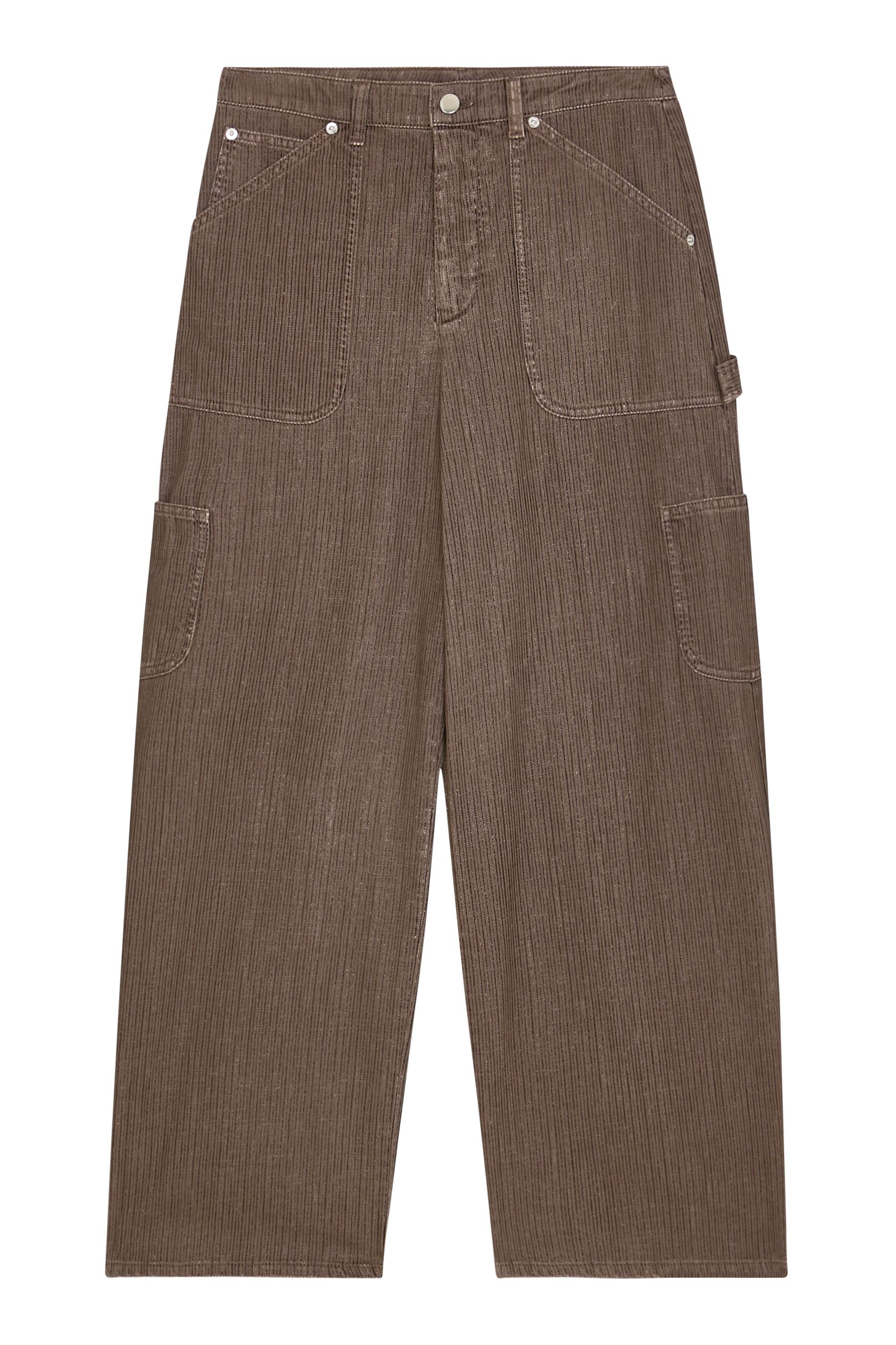 Corduroy Five-Pocket Trousers