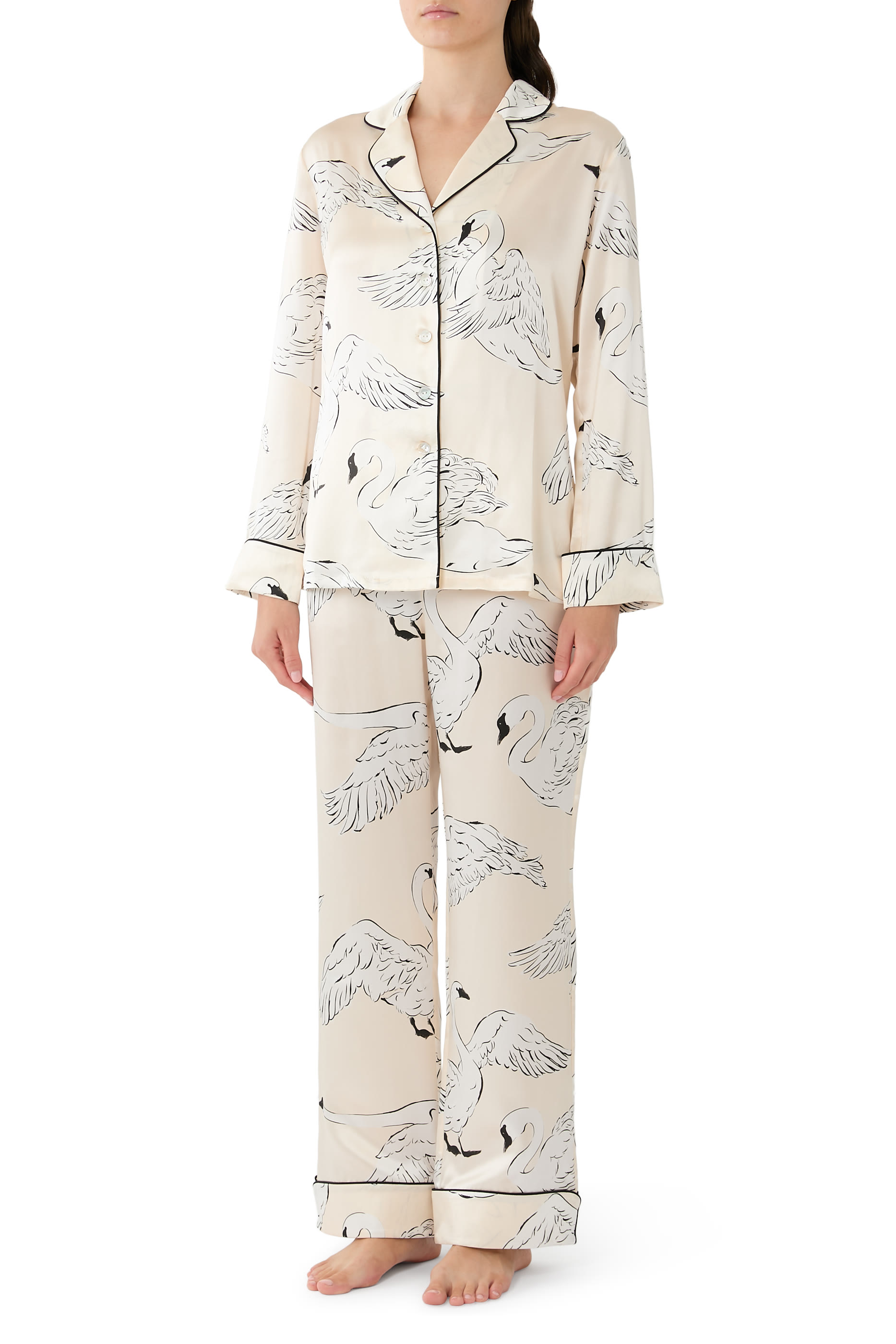 Lila Blanca Swan Pajamas