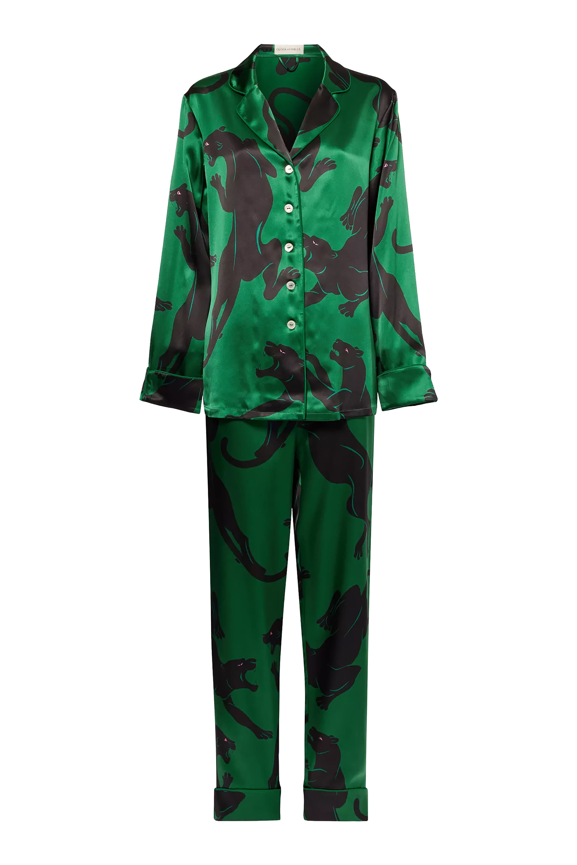 Lila Poiret Panther Pajama Set