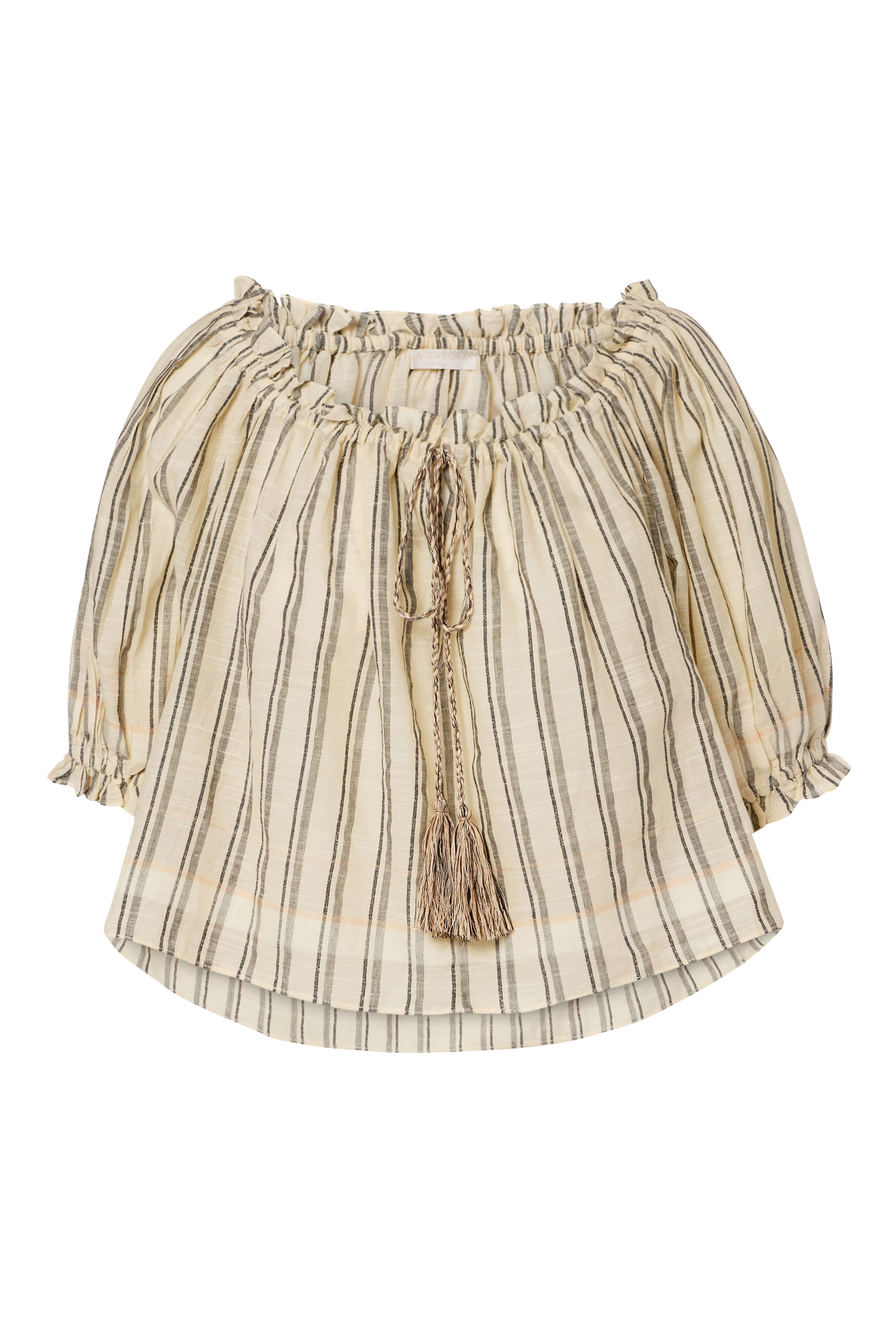 Paros Stripe Coverup Top