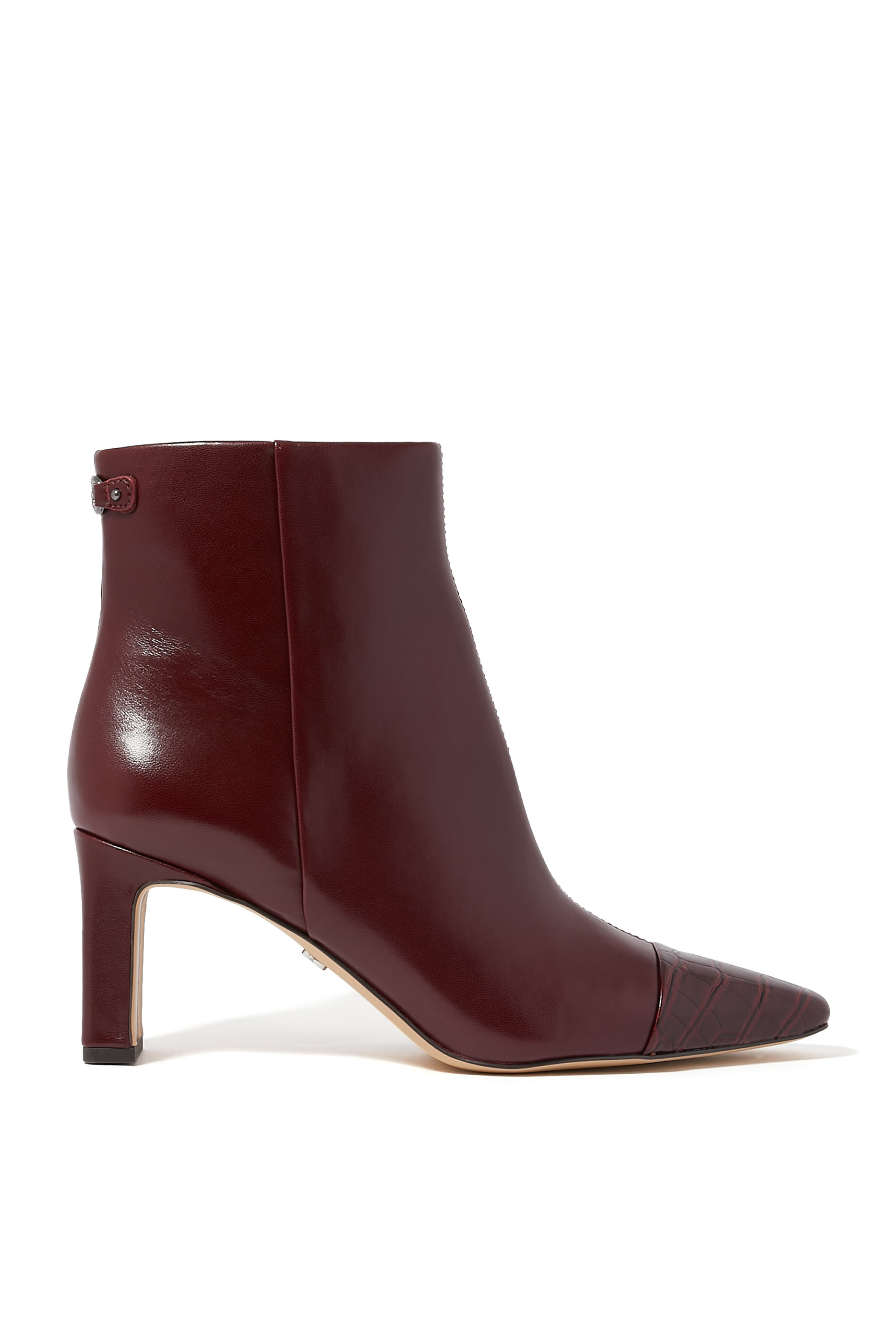 Saige 70 Cap Toe Ankle Booties